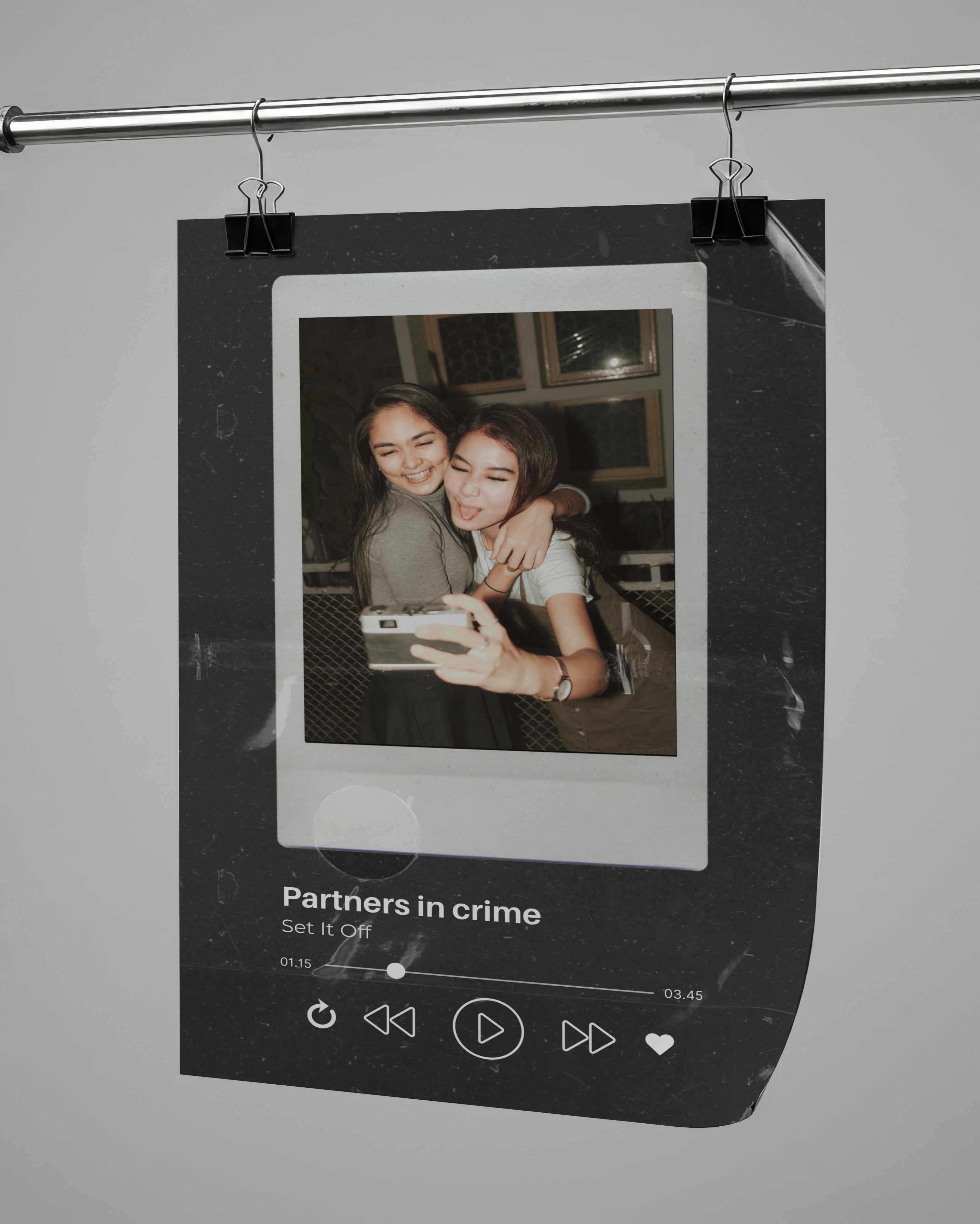 Kişiye Özel Partners In Crime Poster- Özel Tasarım