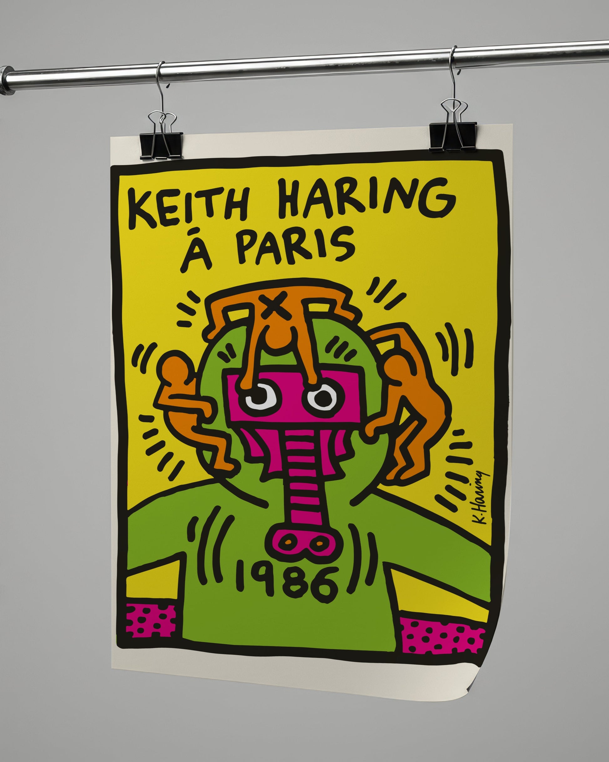 Keith Haring 3'lü Poster Seti