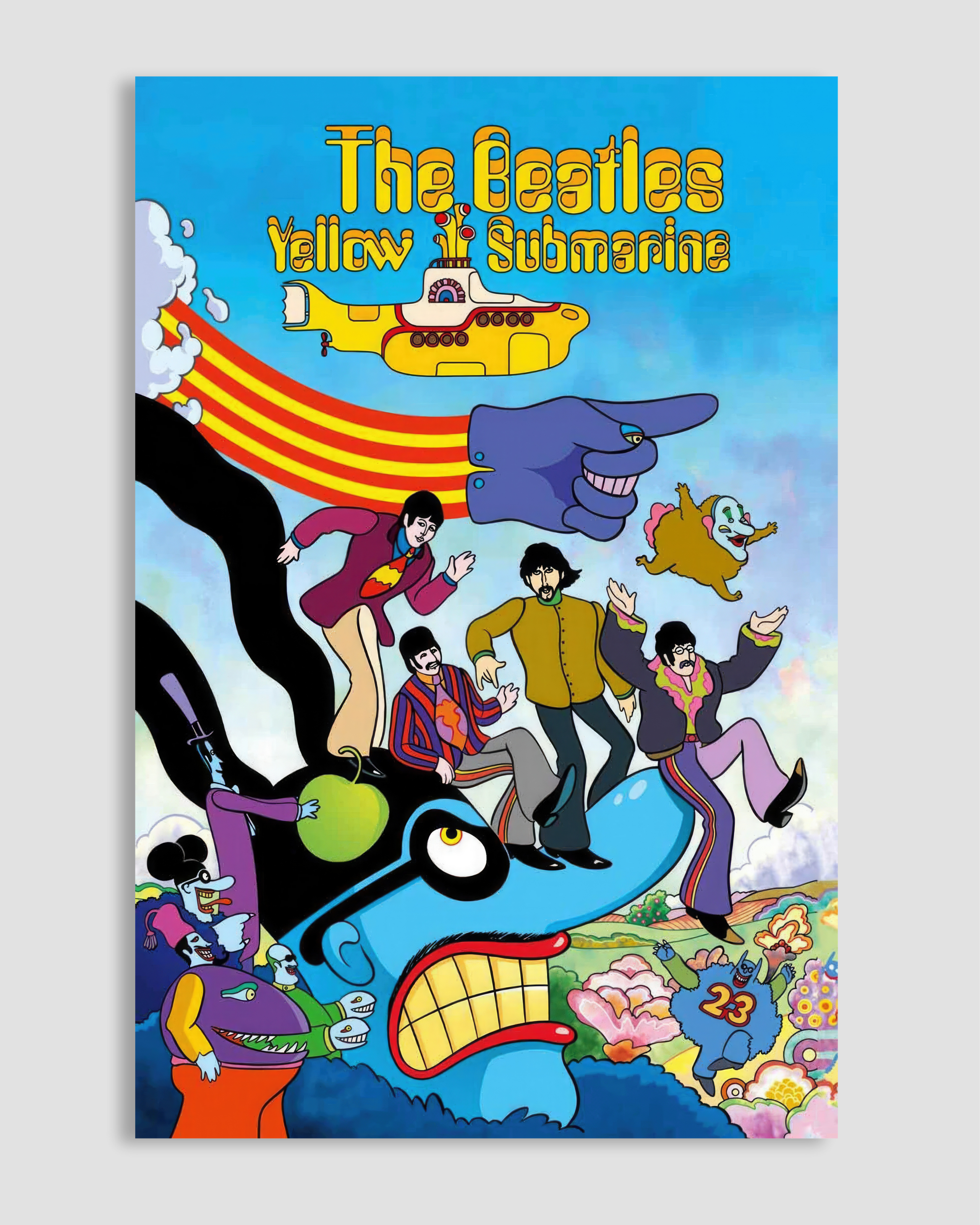 The Beatles Yellow Submarine Poster