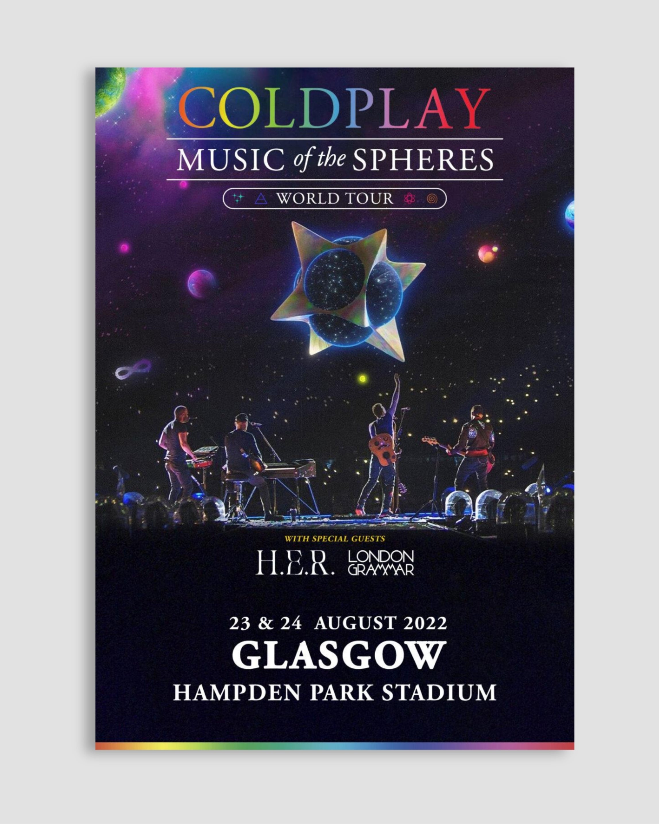 Coldplay Poster