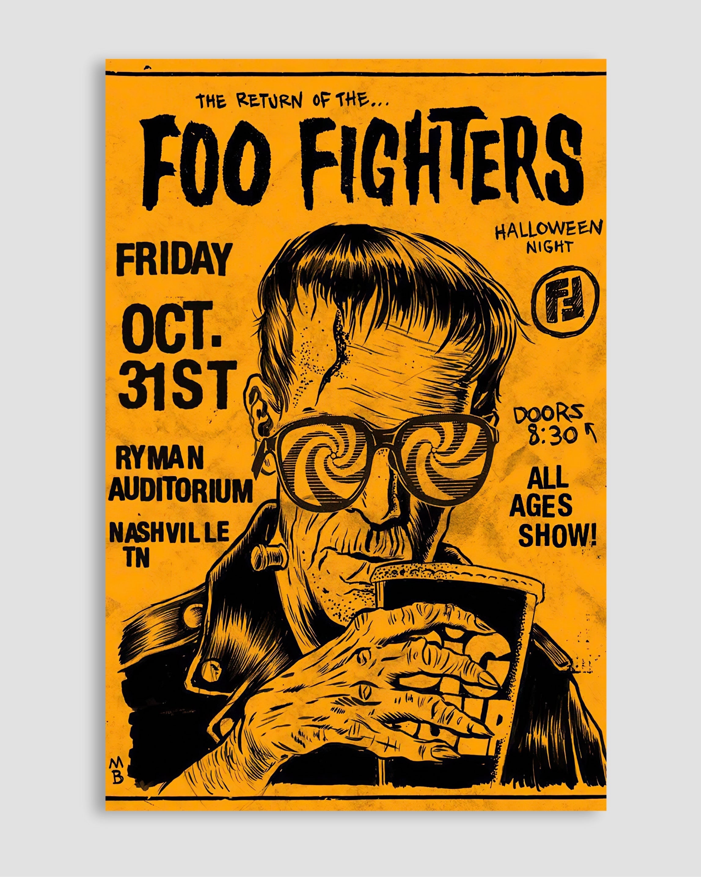 Foo Fighters Poster