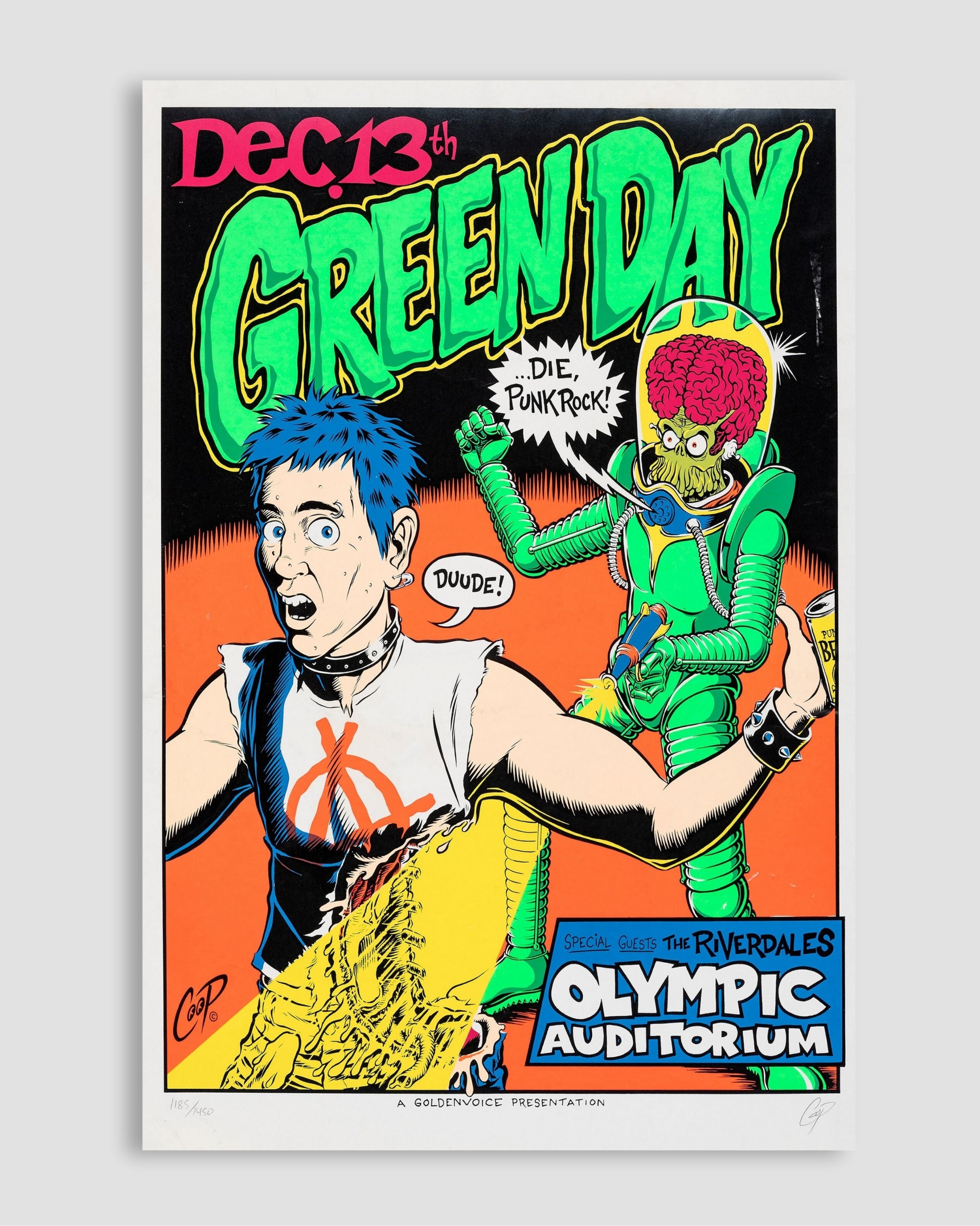 Green Day No.2 Poster