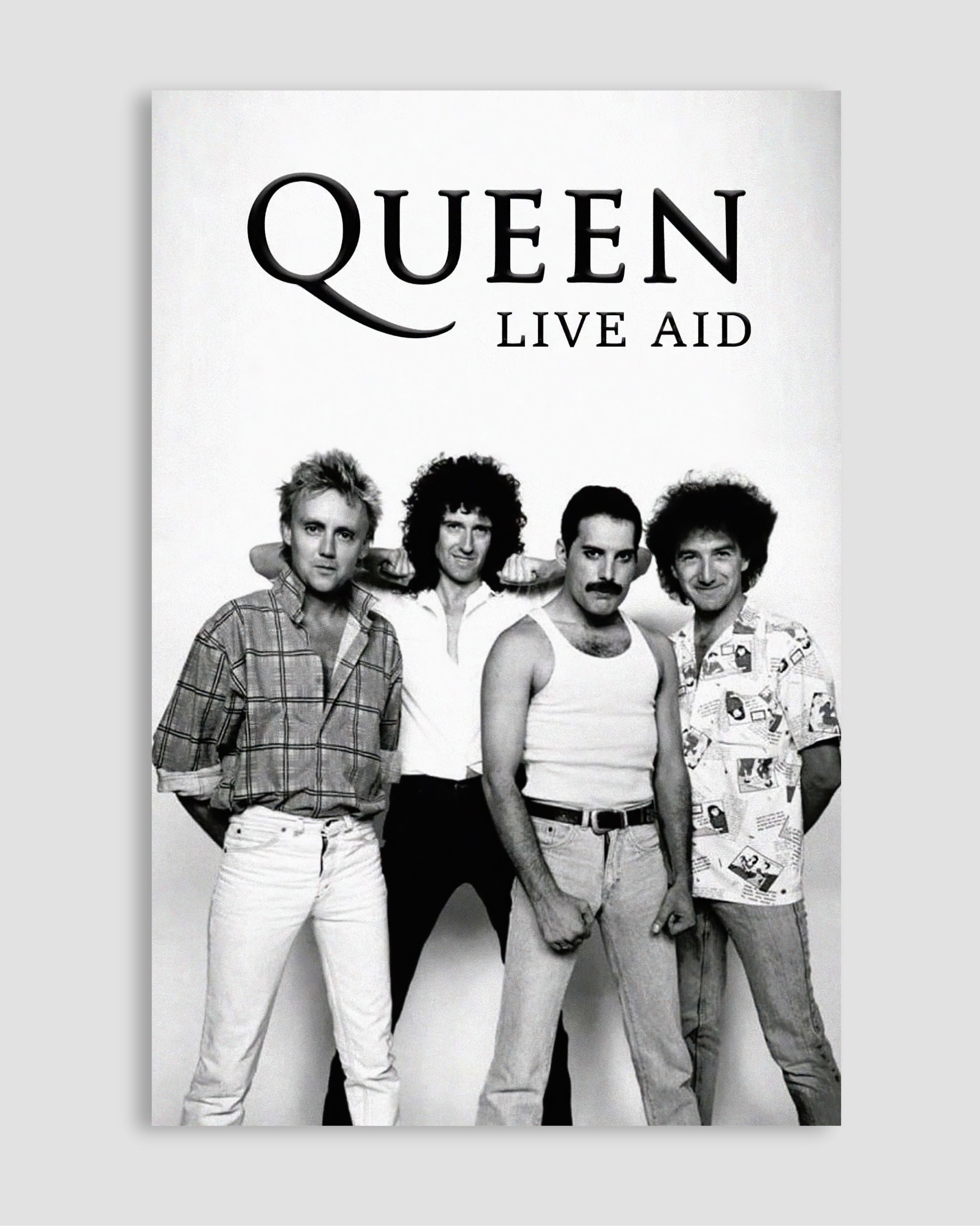Queen Live Aid Poster