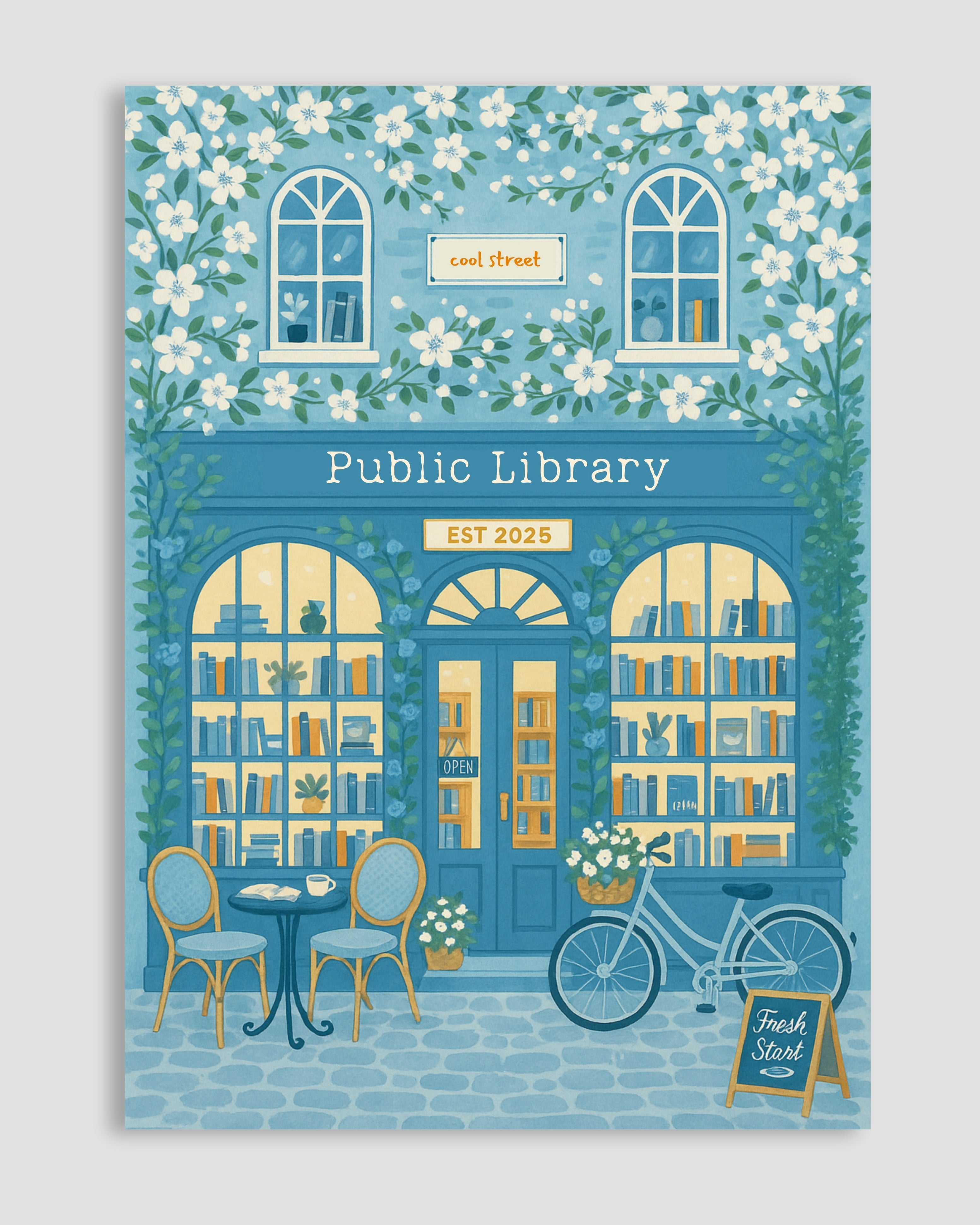 Public Library Poster – Postilsa