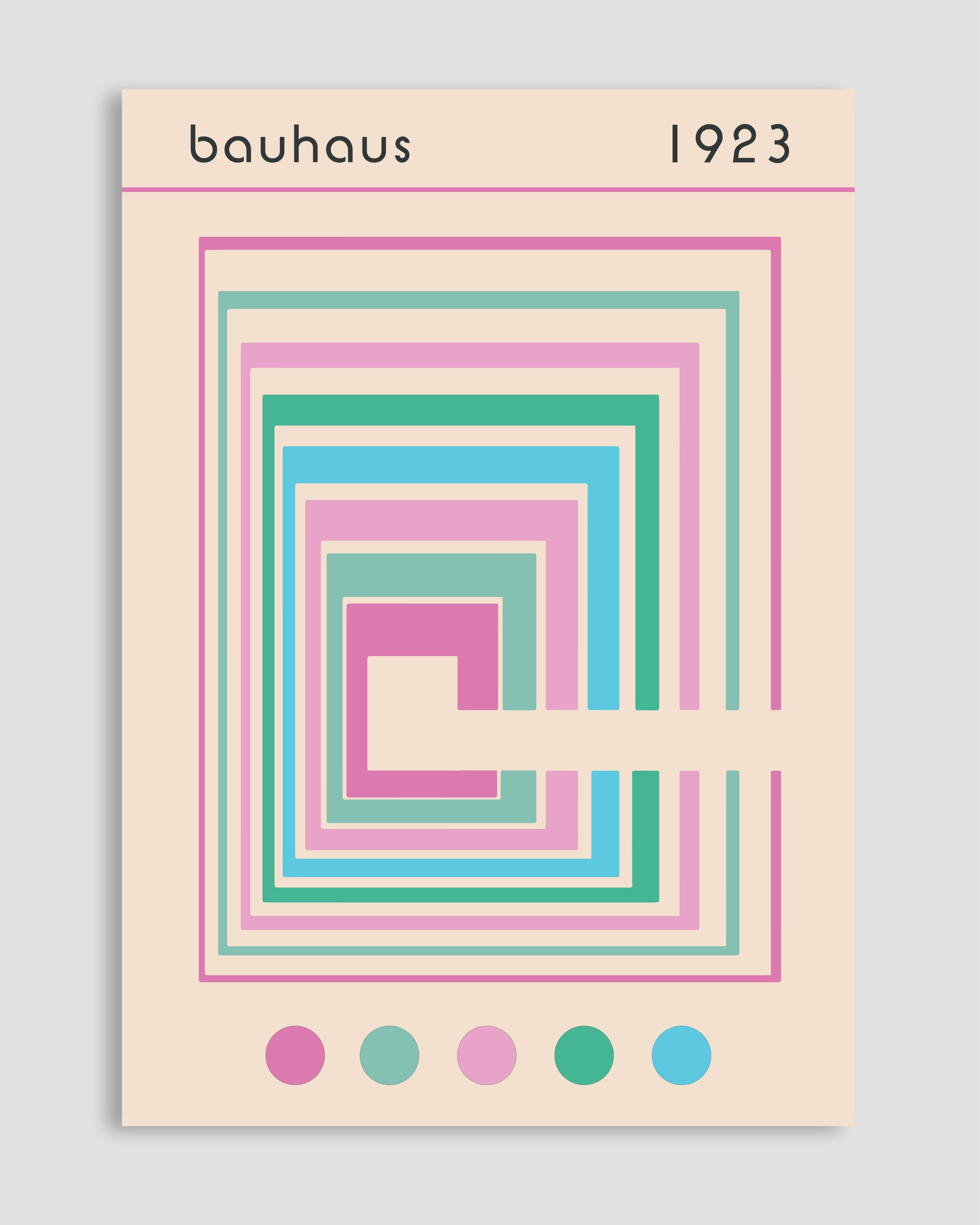 Bauhaus 1923 Poster