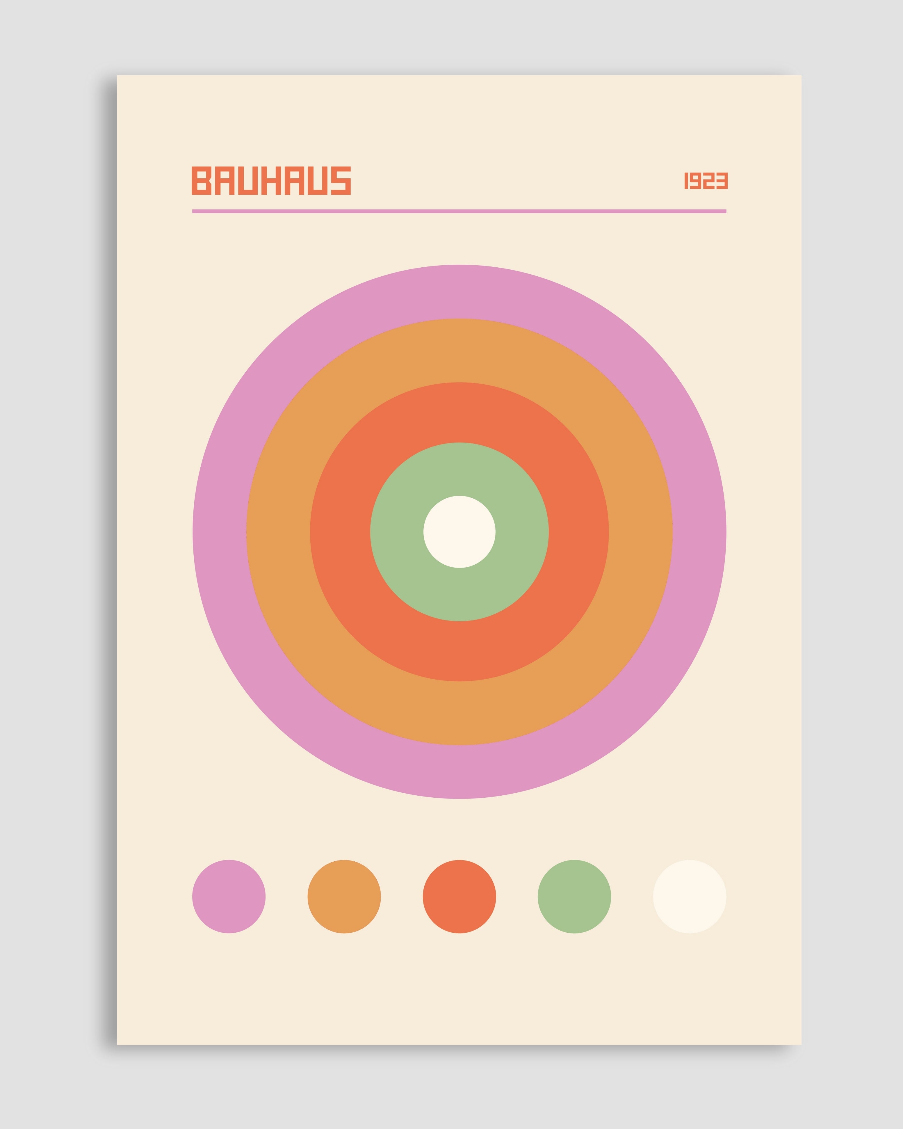 Bauhaus 1923 Poster