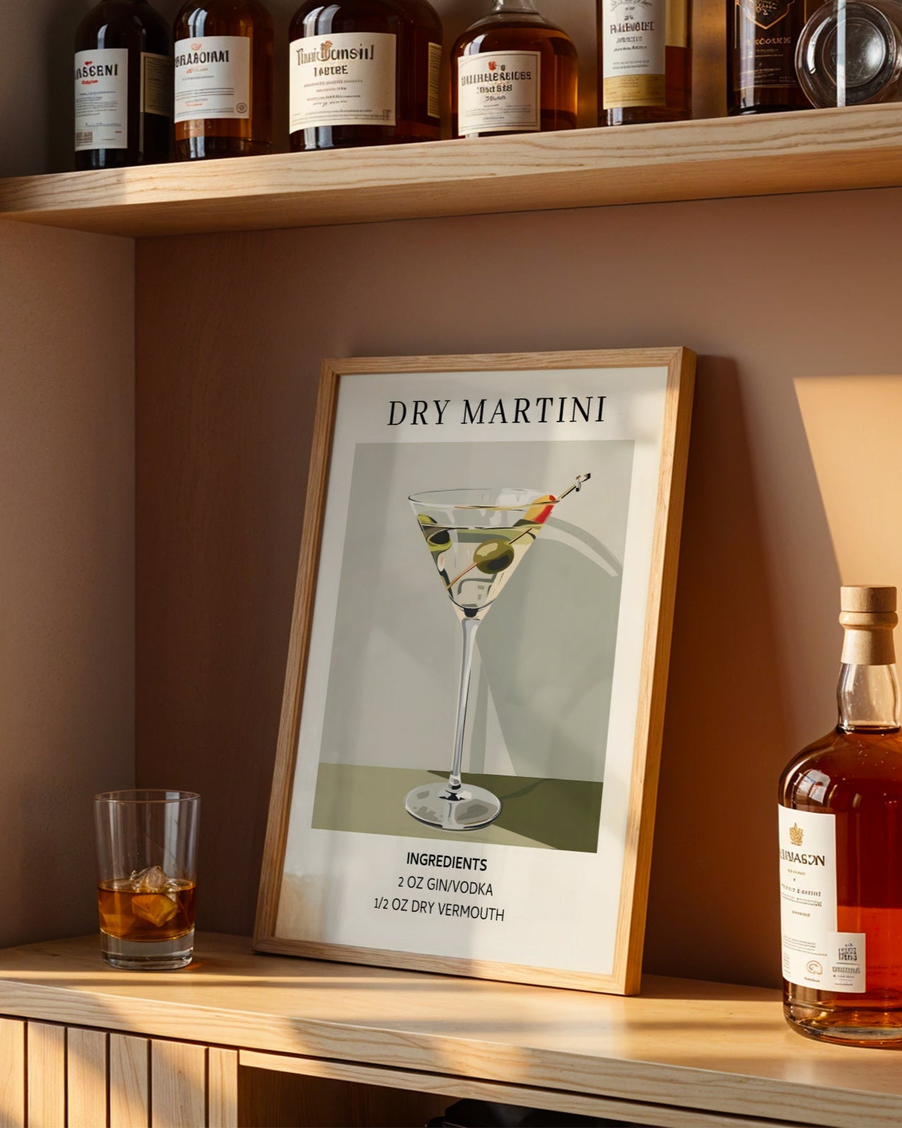 Dry Martini Poster