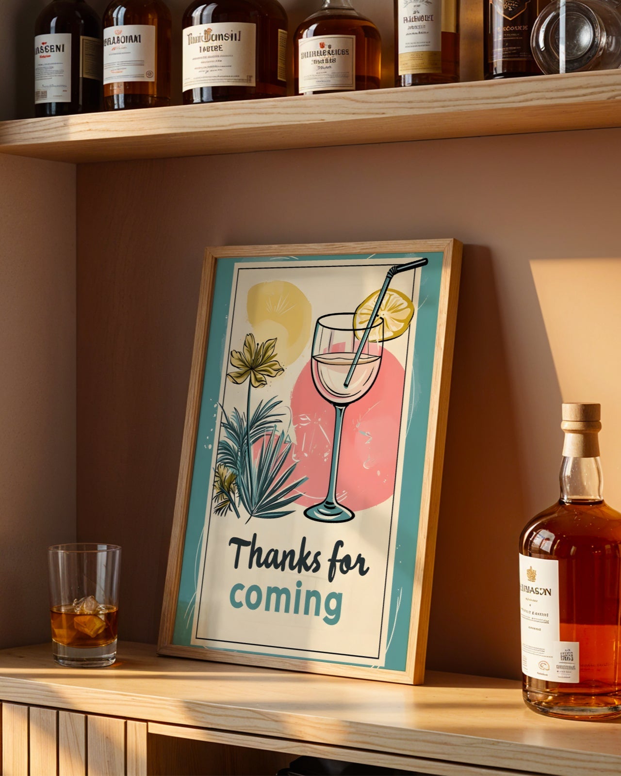 Thanks for Coming Poster