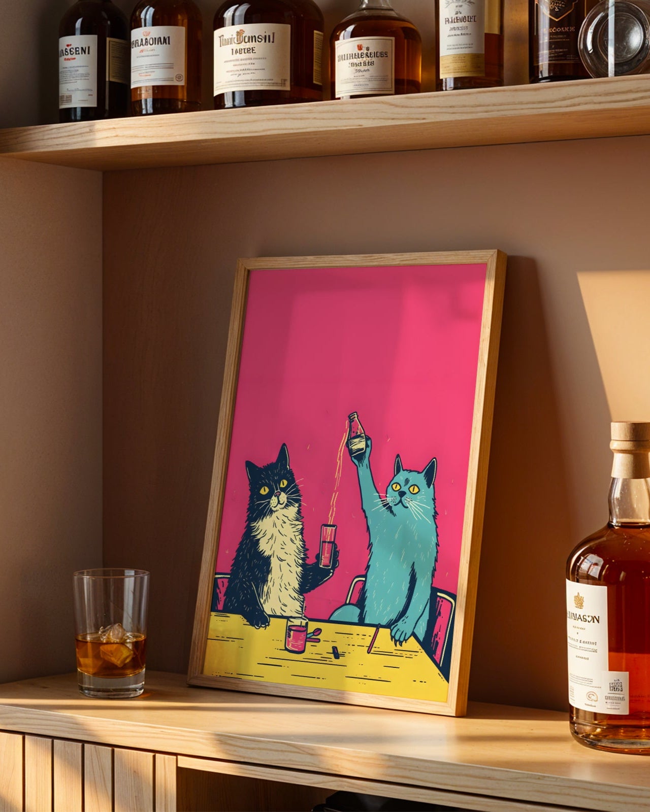 İçkiler Bizden, Miyavv Senden Poster