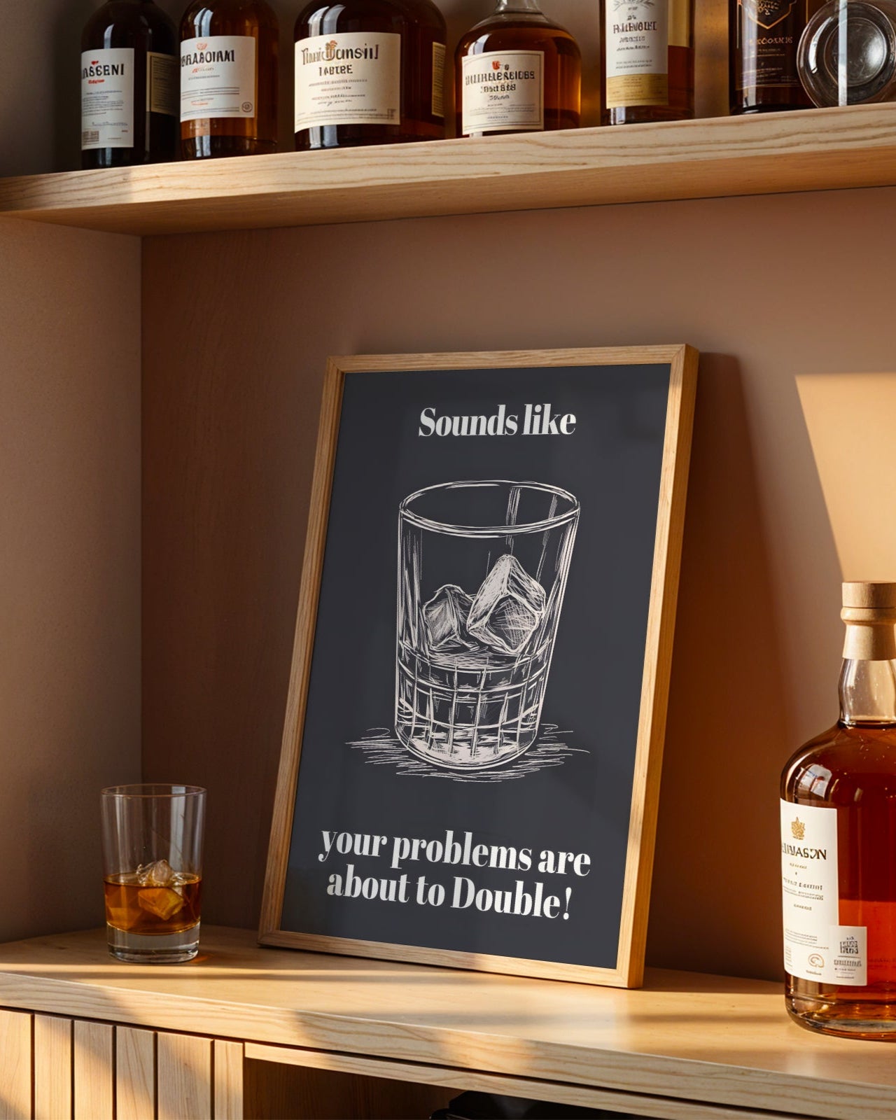 Sounds Like Your Problems About to Double Poster