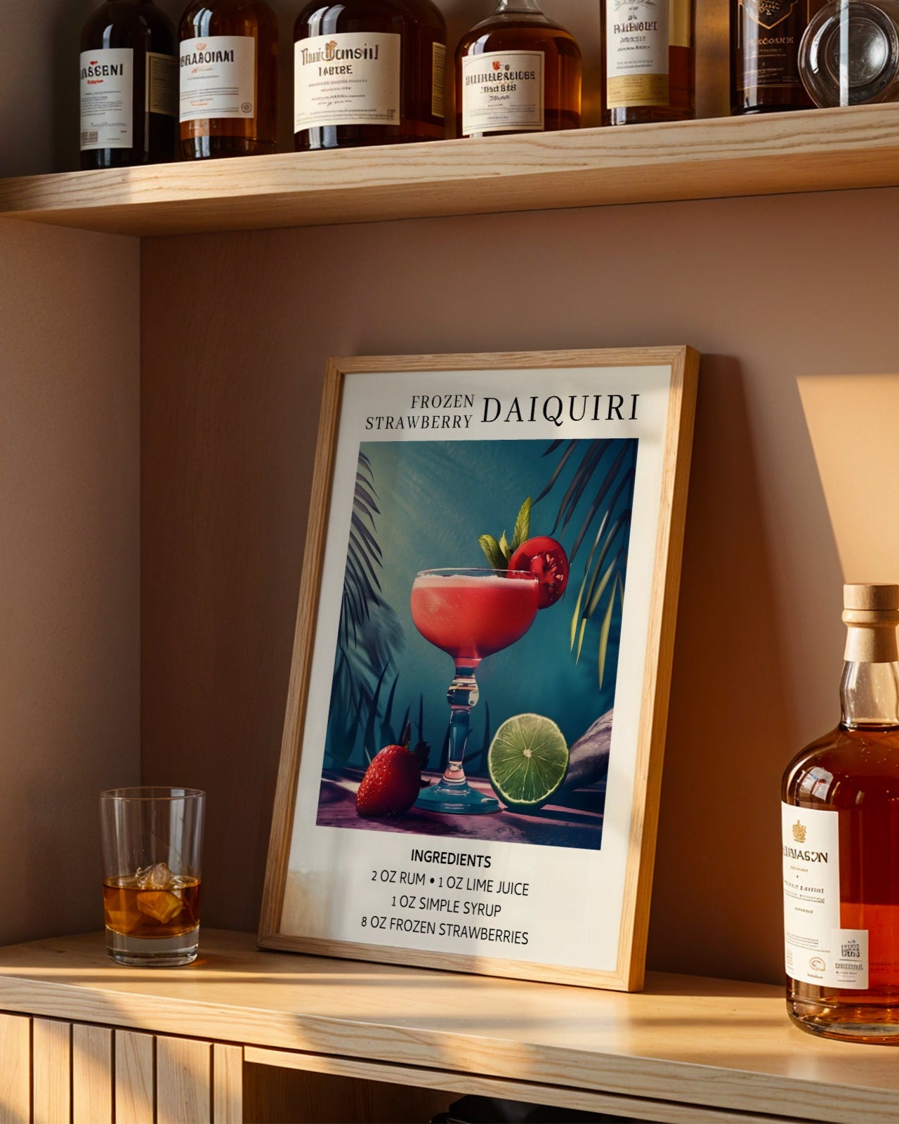 Frozen Strawberry Daiquiri Poster