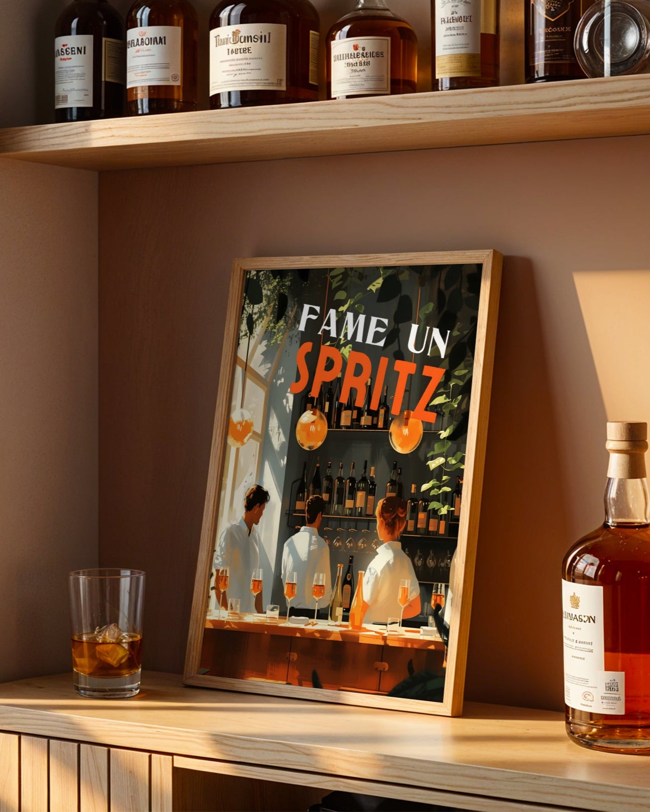 Fame Un Spritz Poster