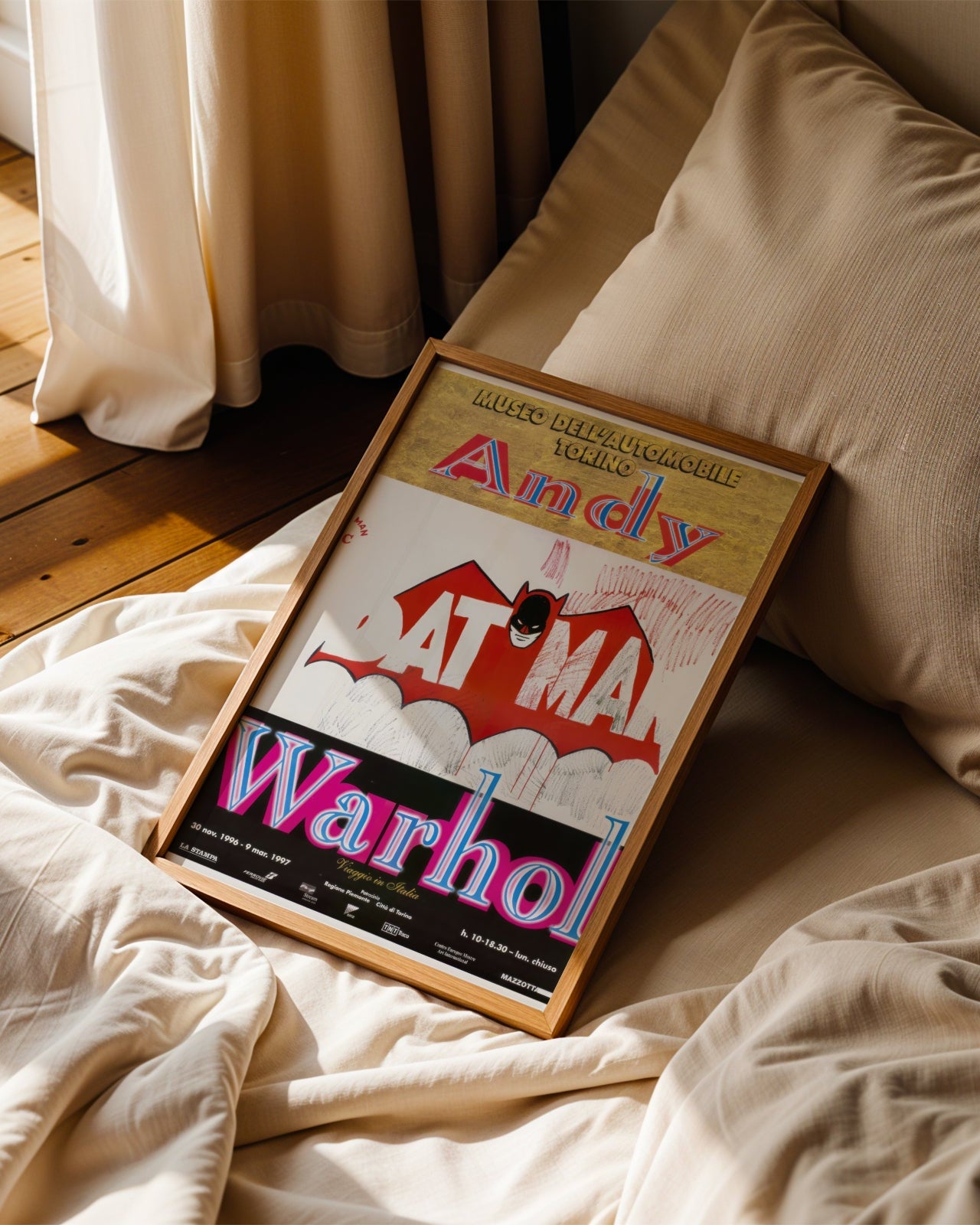 Andy Warhol Batman Poster