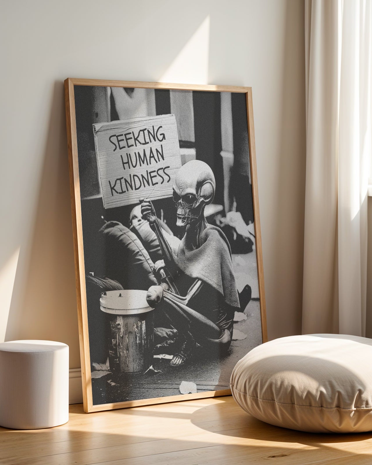 Seeking Human Kindness Poster