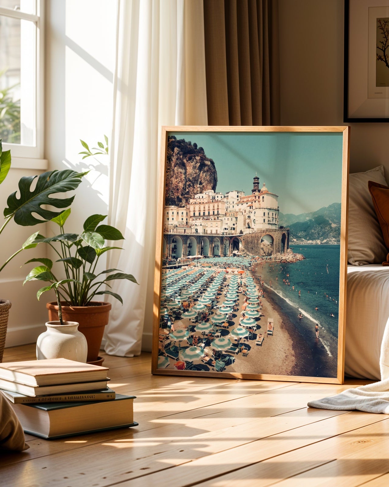 Beach of Atrani Poster