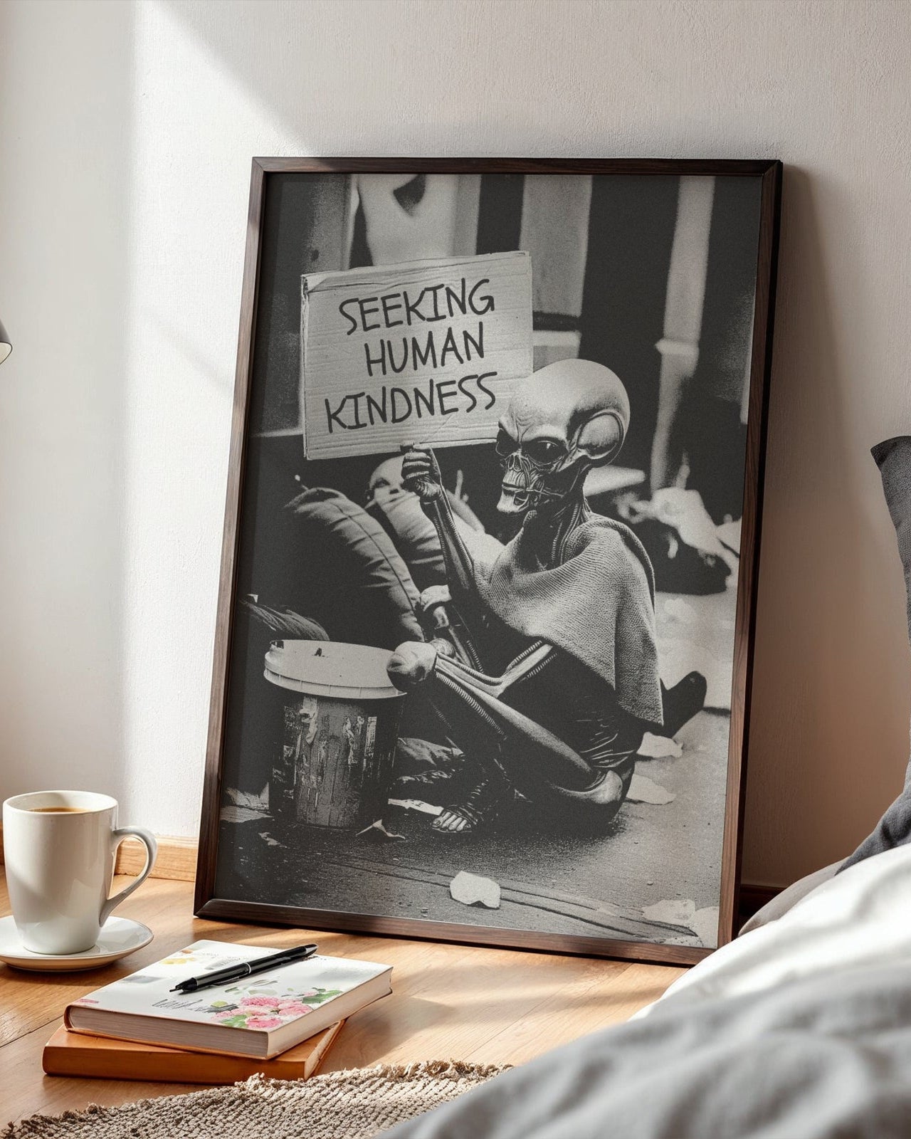 Seeking Human Kindness Poster