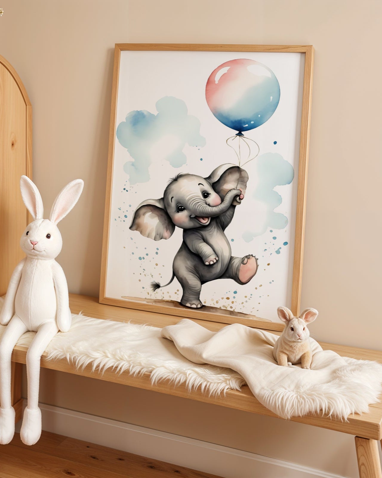 Balonlu Fil Poster