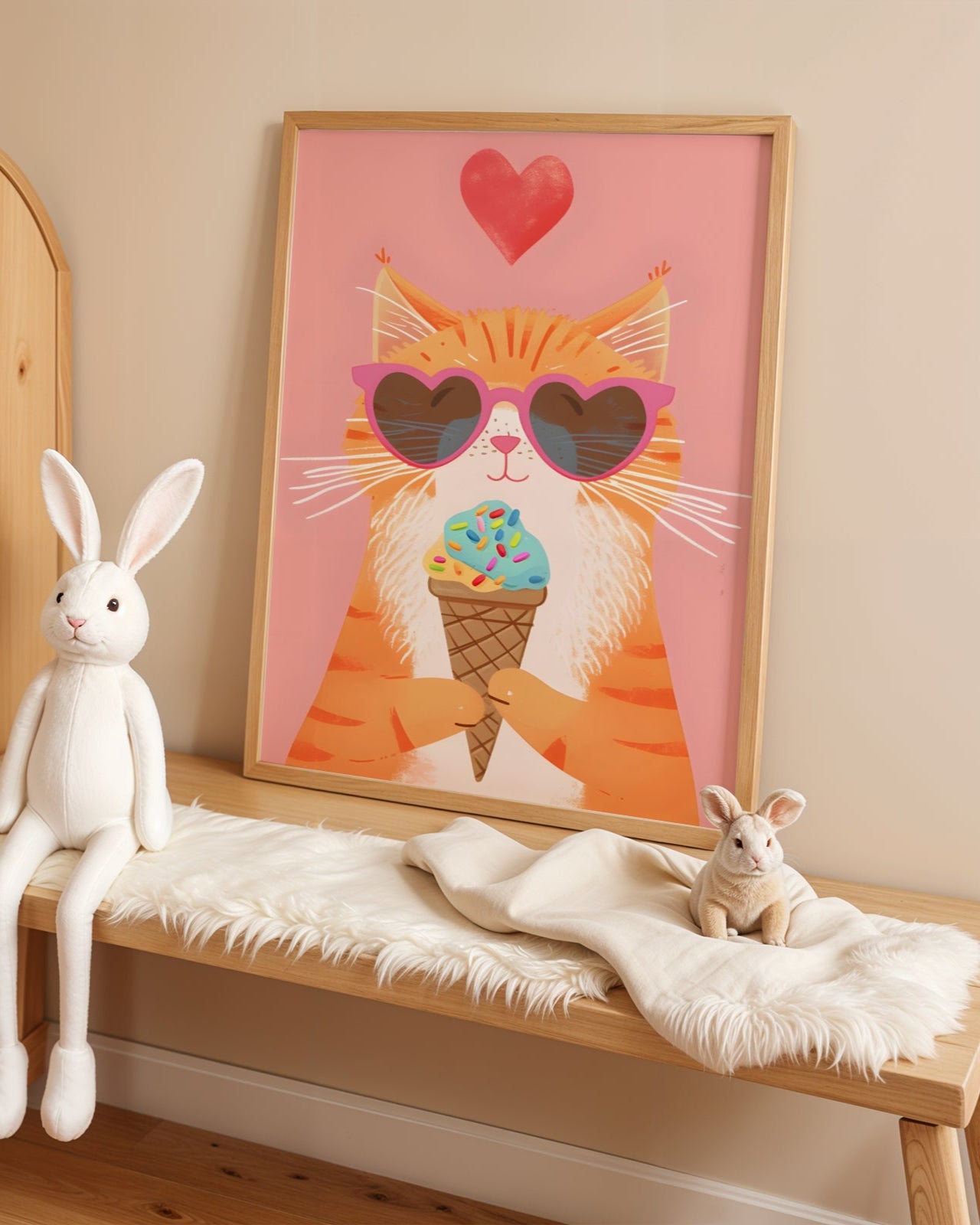 Dondurmalı Kedi Poster