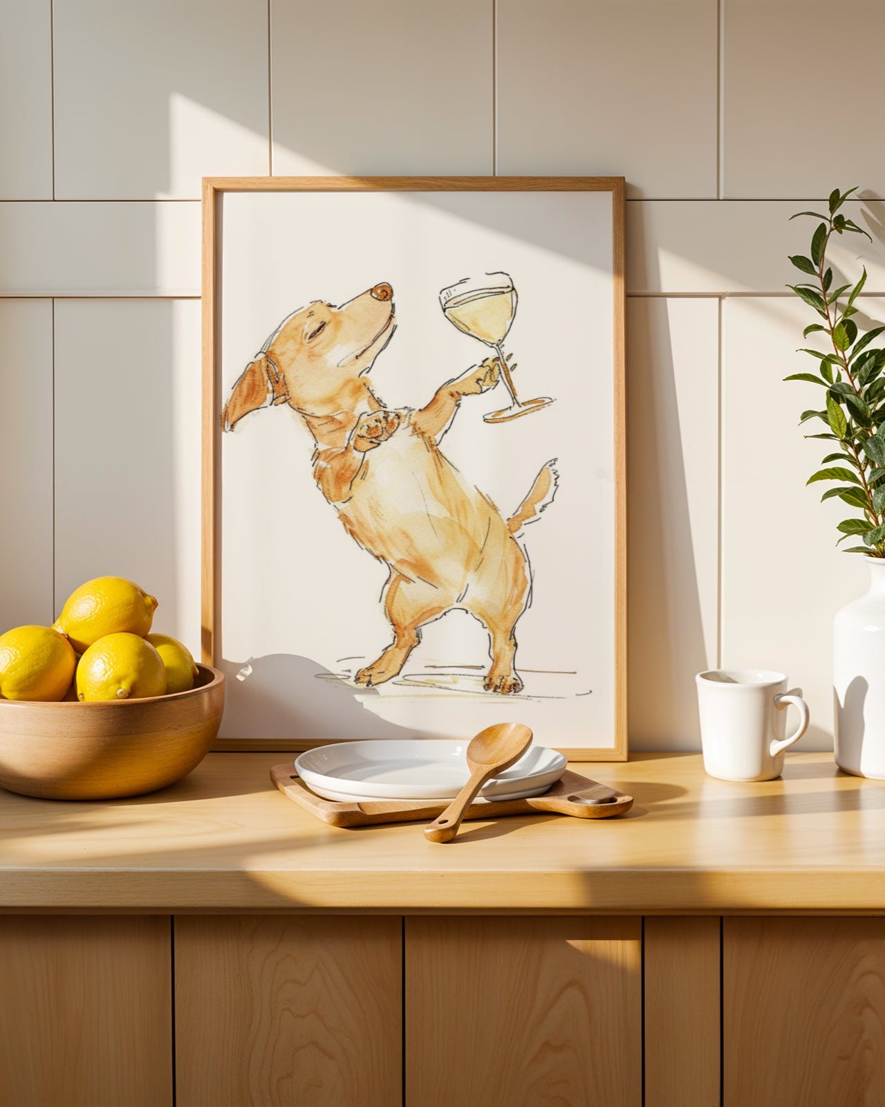 Cheers on Paws No.3 Poster