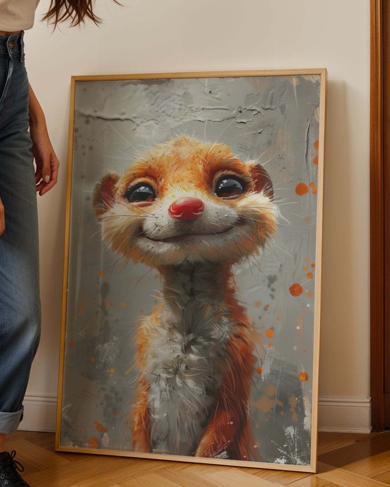 Baby Meerkat Poster