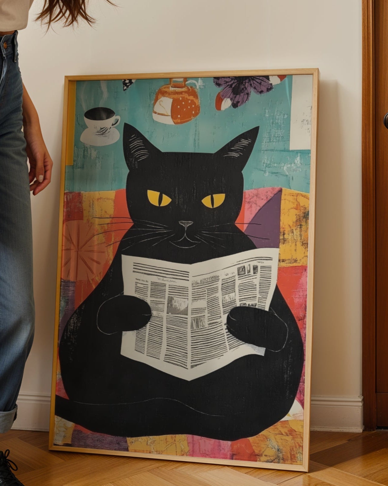 Black Cat No.2 Poster