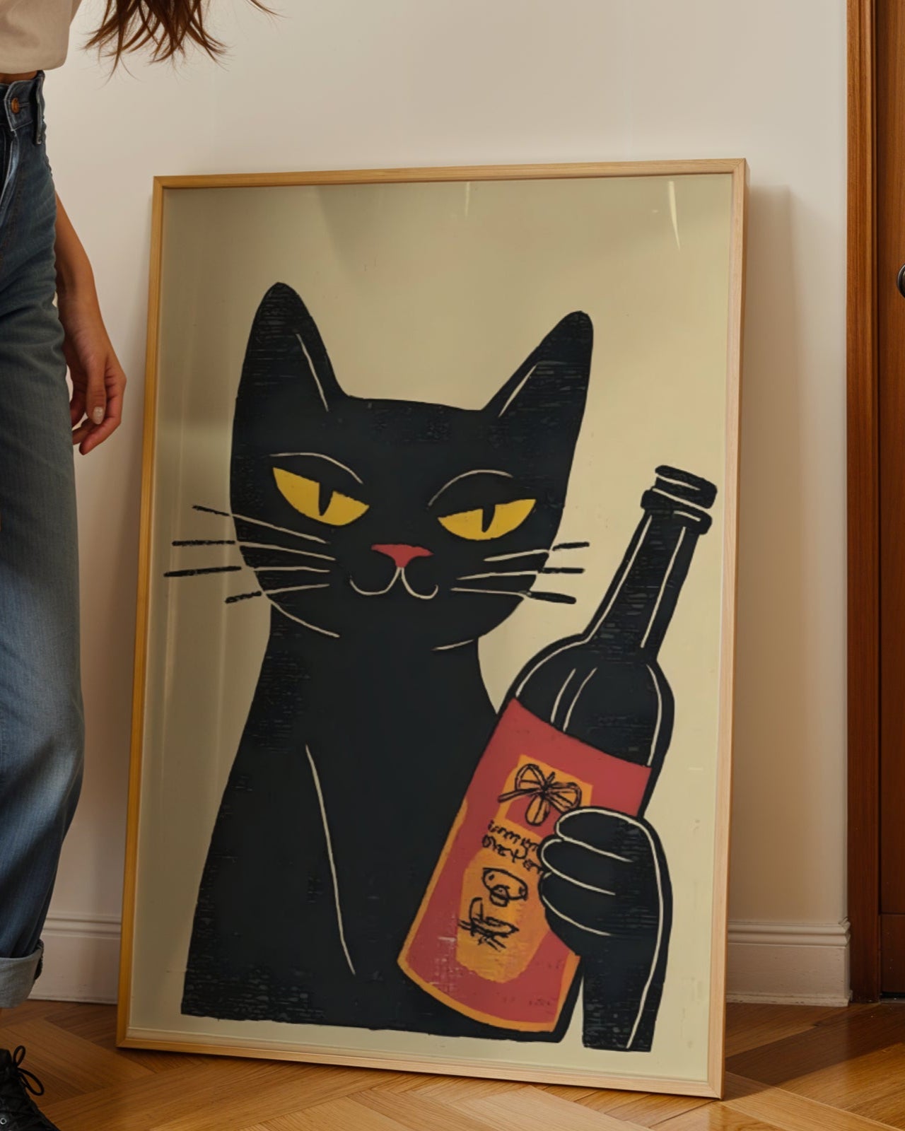 Black Cat No.3 Poster