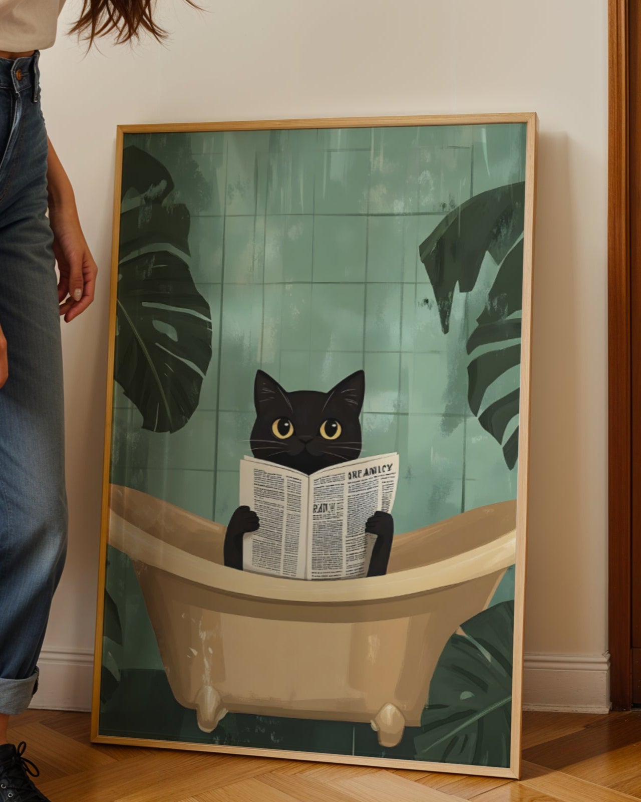 Black Cat No.4 Poster