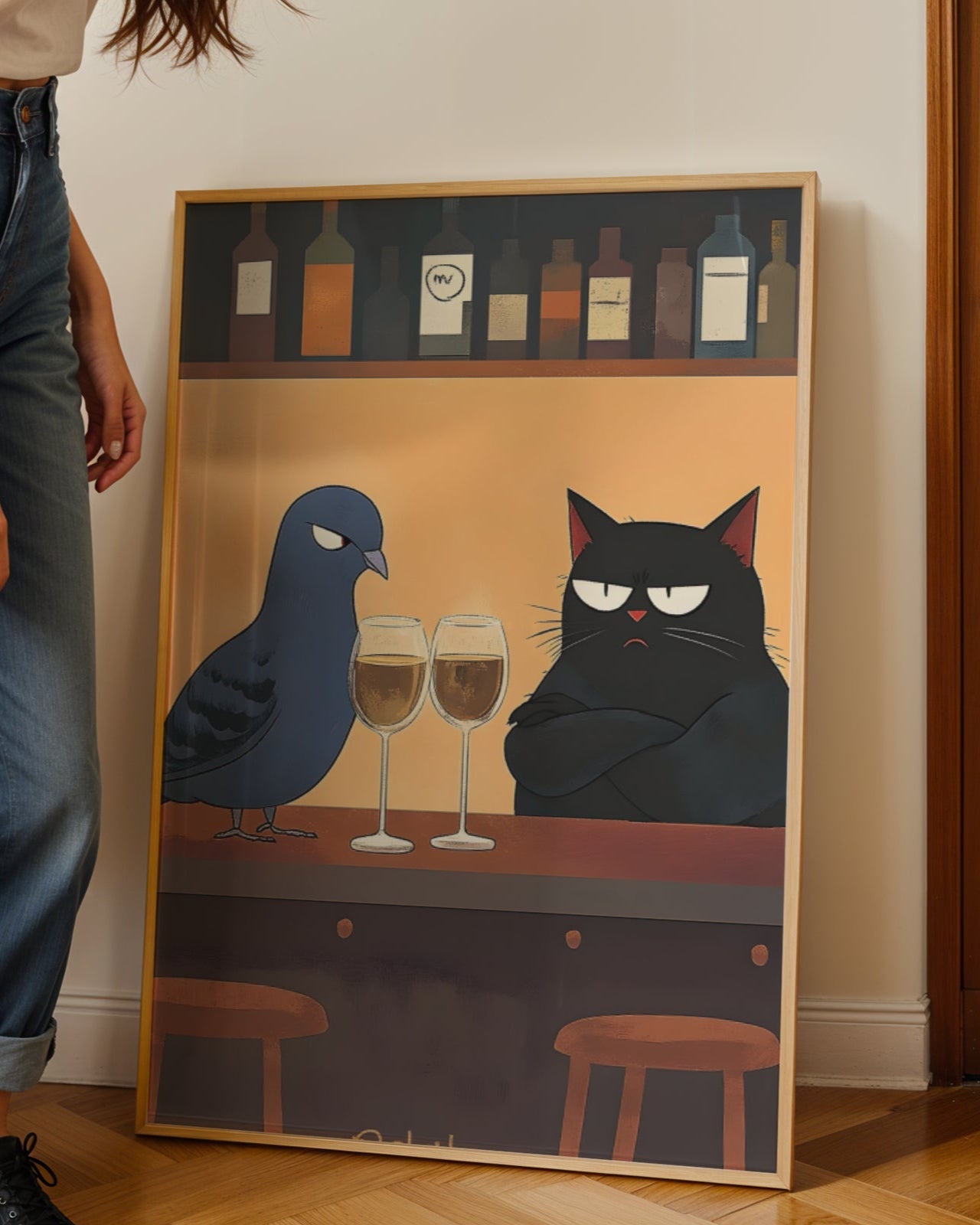 Black Cat No.6 Poster