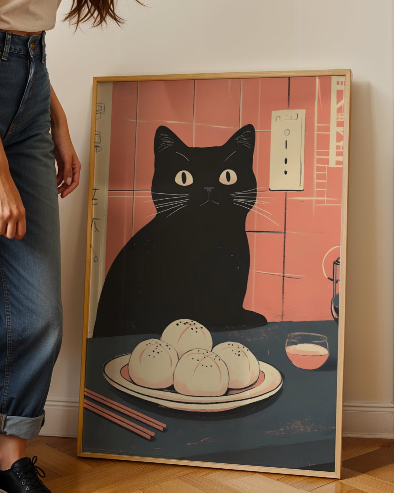Black Cat No.7 Poster