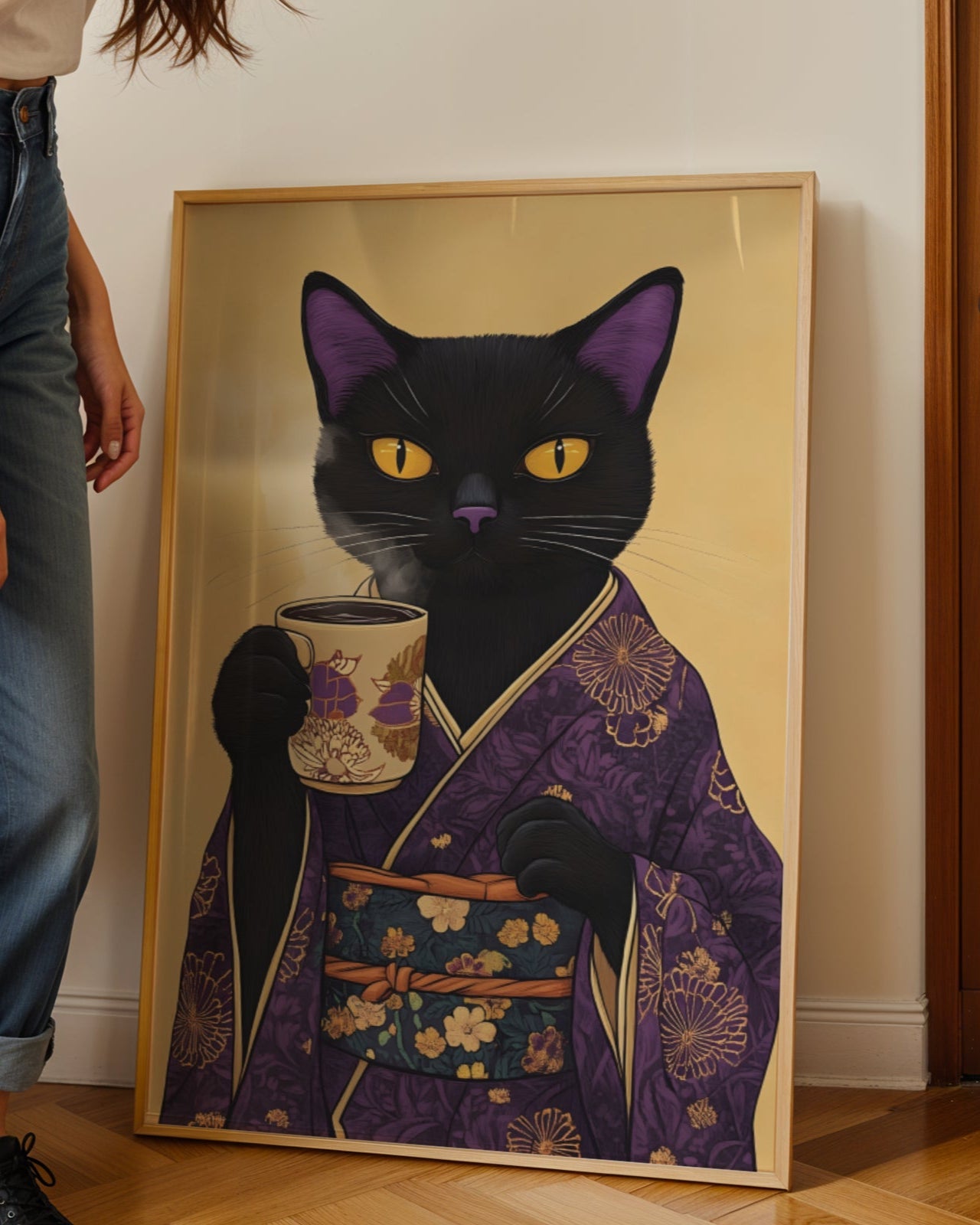 Black Cat No.5 Poster