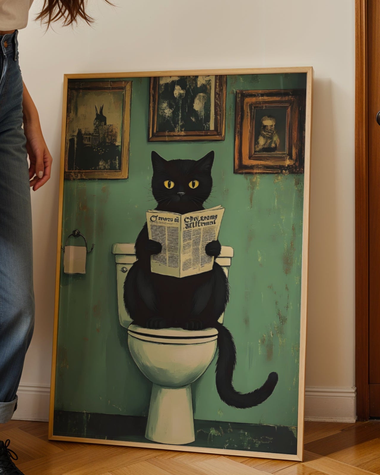 Black Cat No.8 Poster