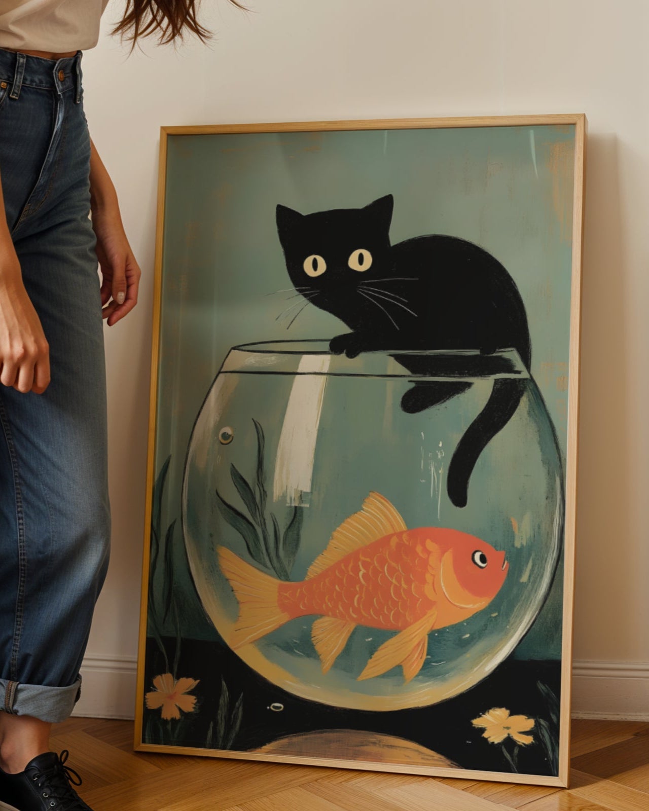 Black Cat No.10 Poster