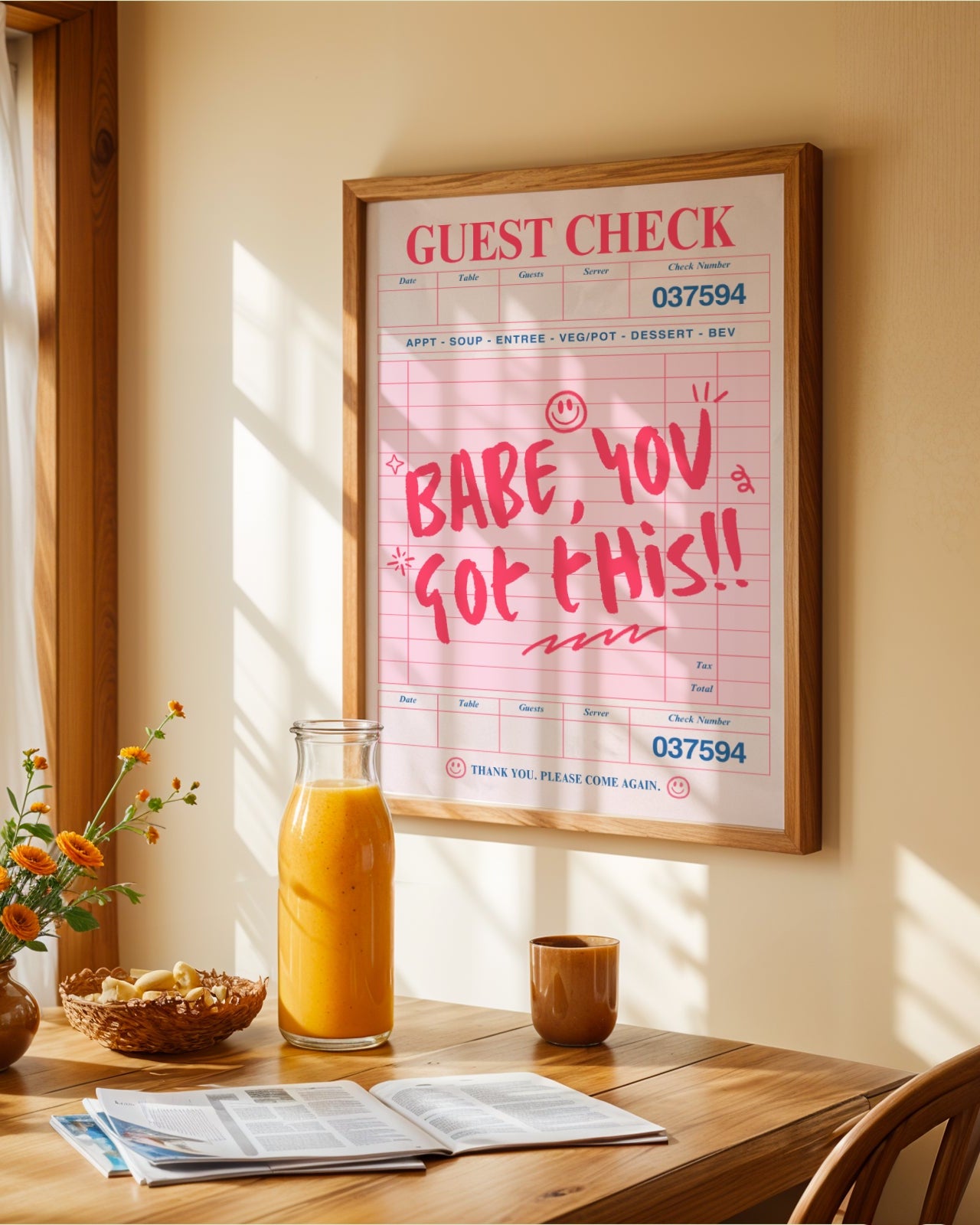 Babe, You Got This Poster