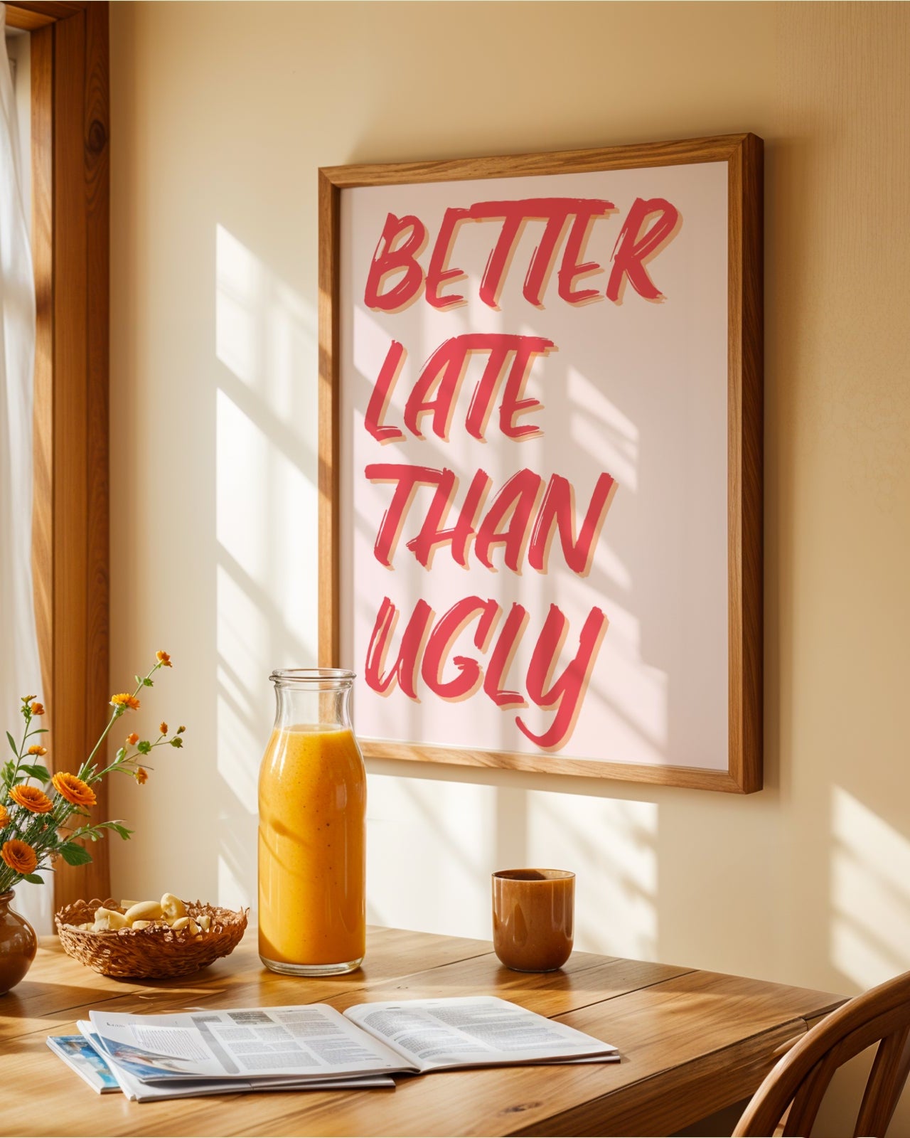 Better Late Than Ugly Poster