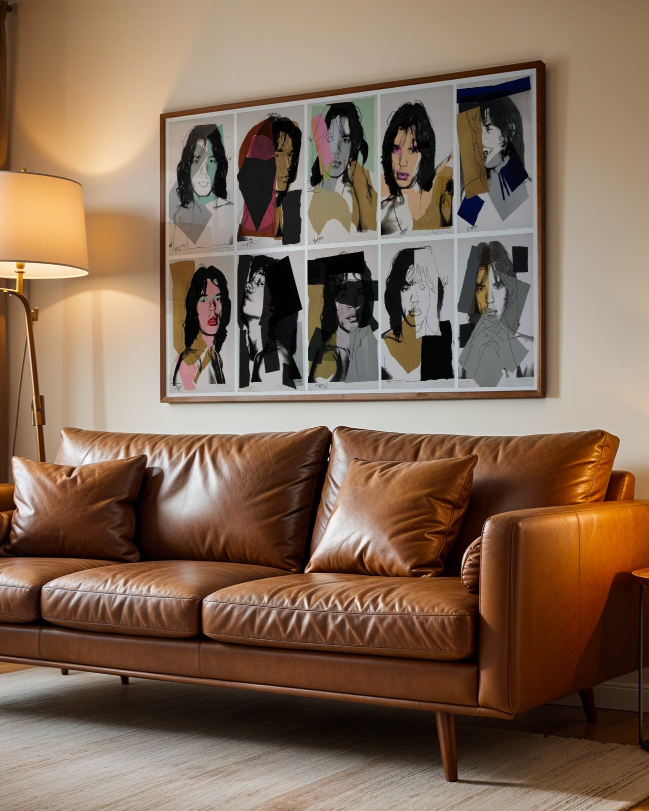 Andy Warhol - Mick Jagger Poster