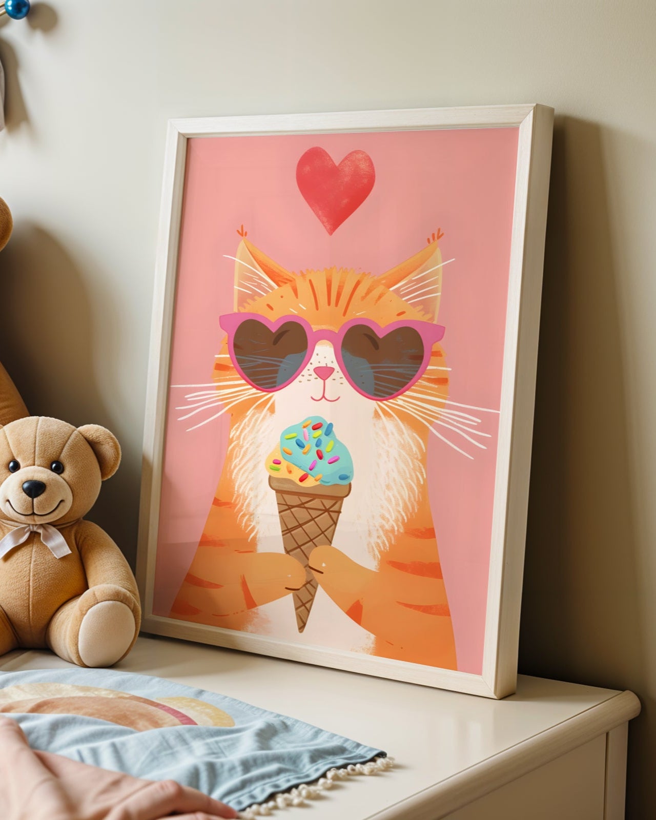 Dondurmalı Kedi Poster