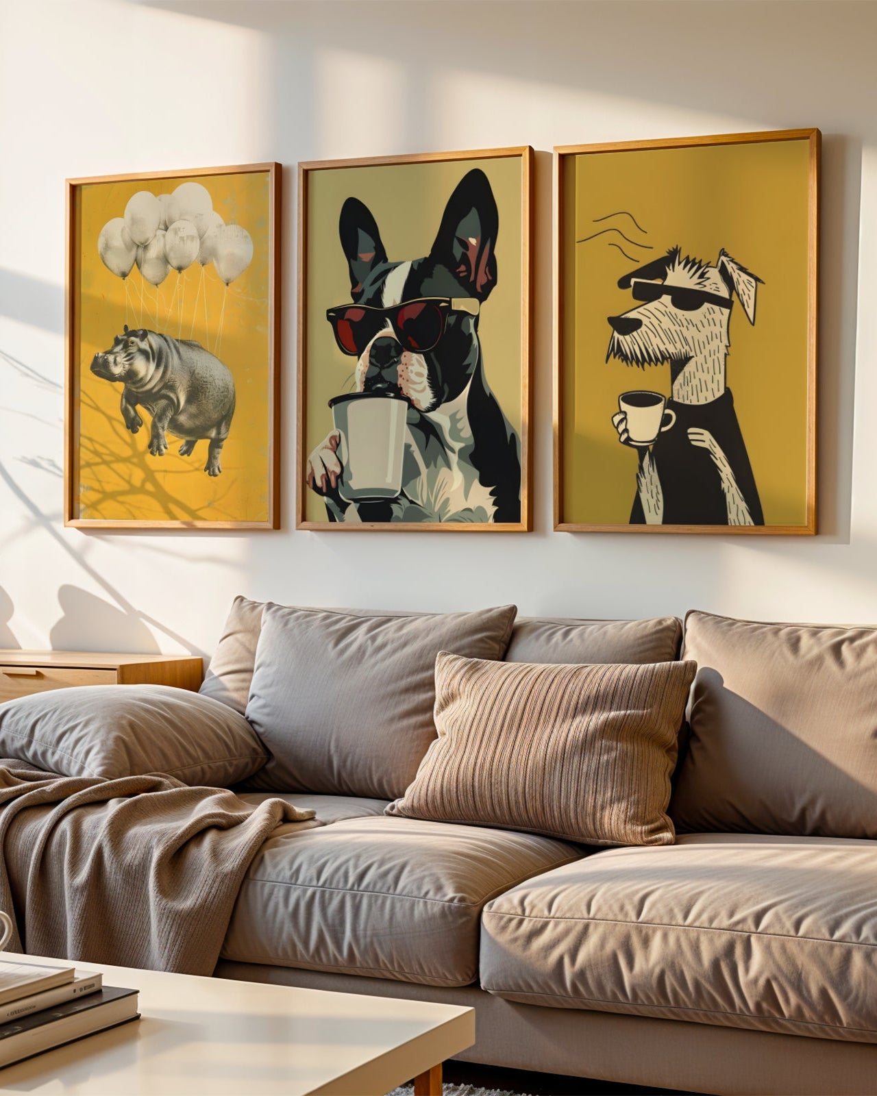 Animals 3'lü Poster Seti