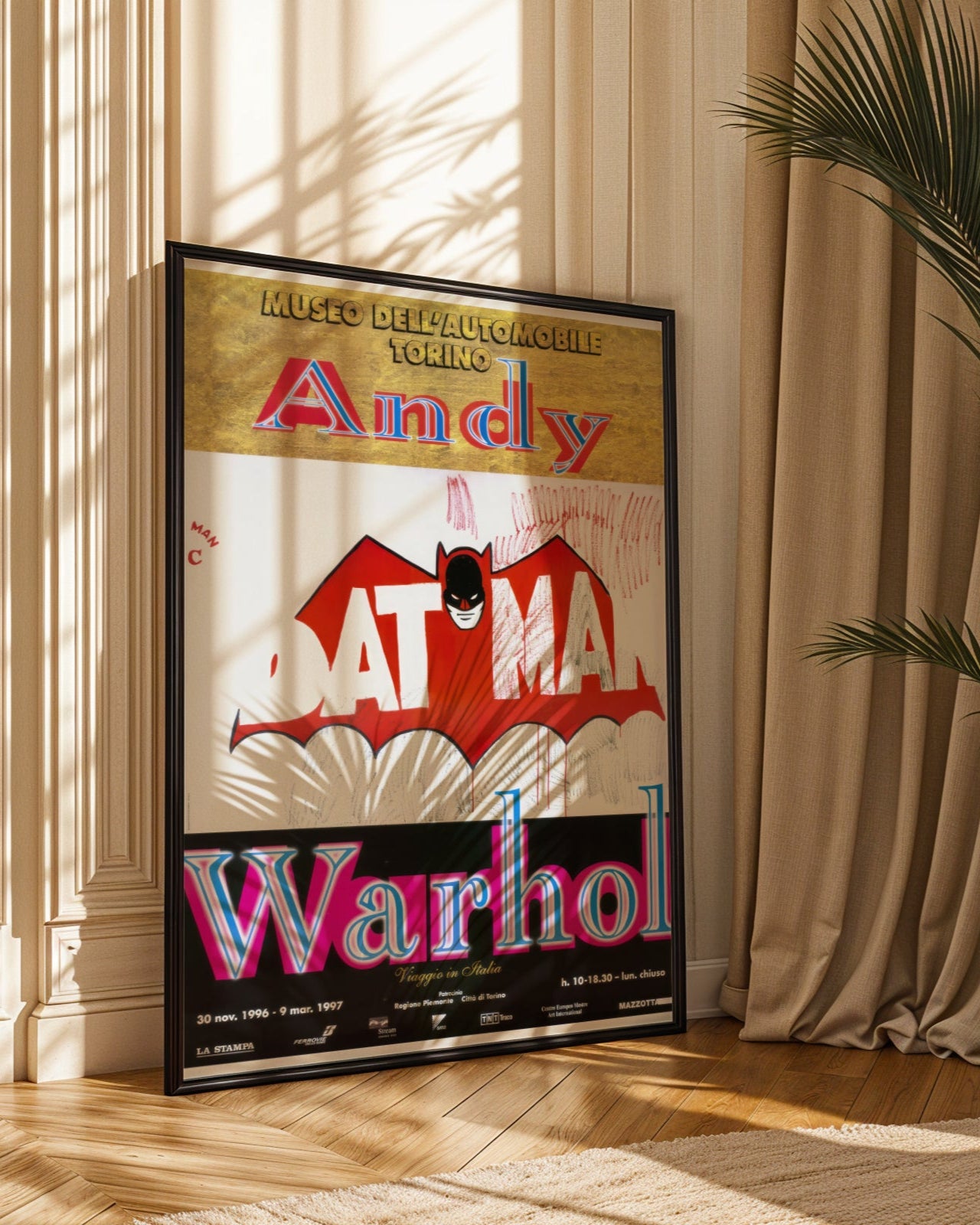 Andy Warhol Batman Poster