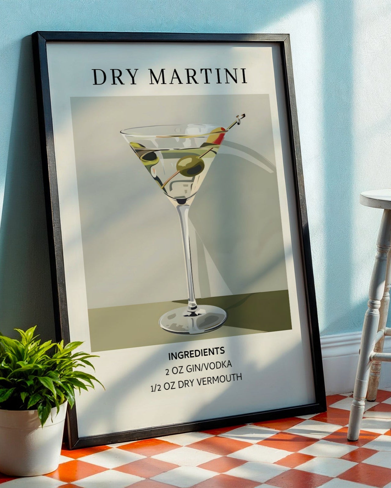 Dry Martini Poster