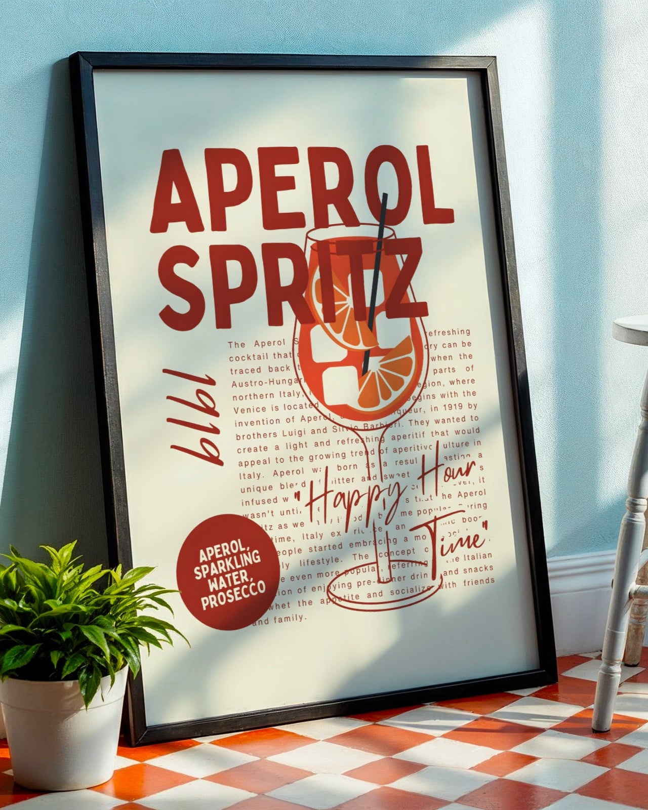 Aperol Spritz No.3 Poster