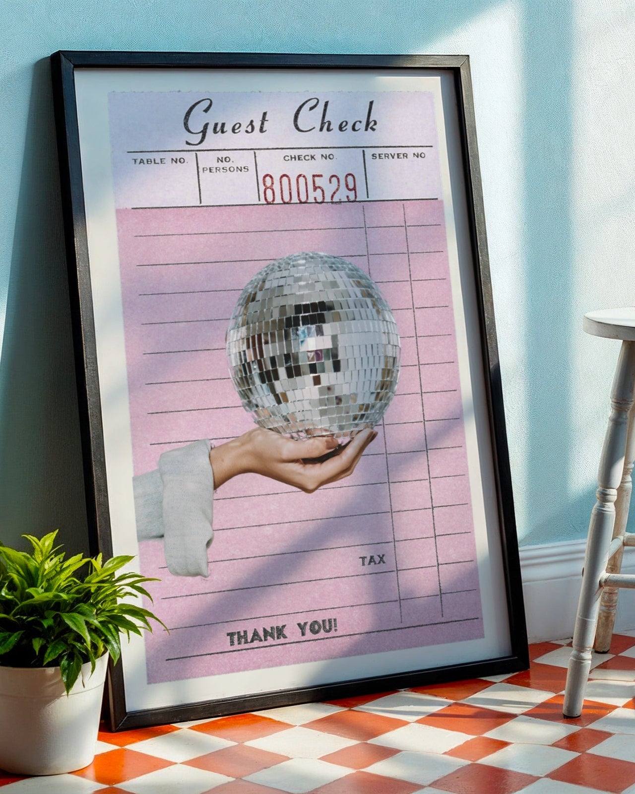 Guest Check Poster