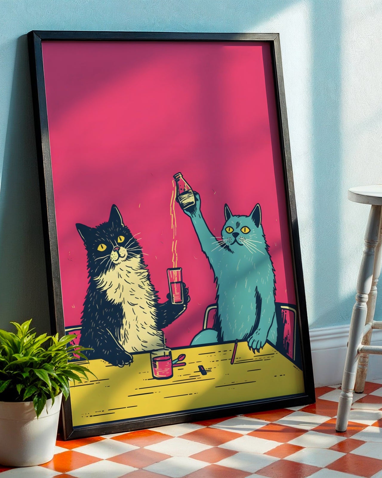 İçkiler Bizden, Miyavv Senden Poster