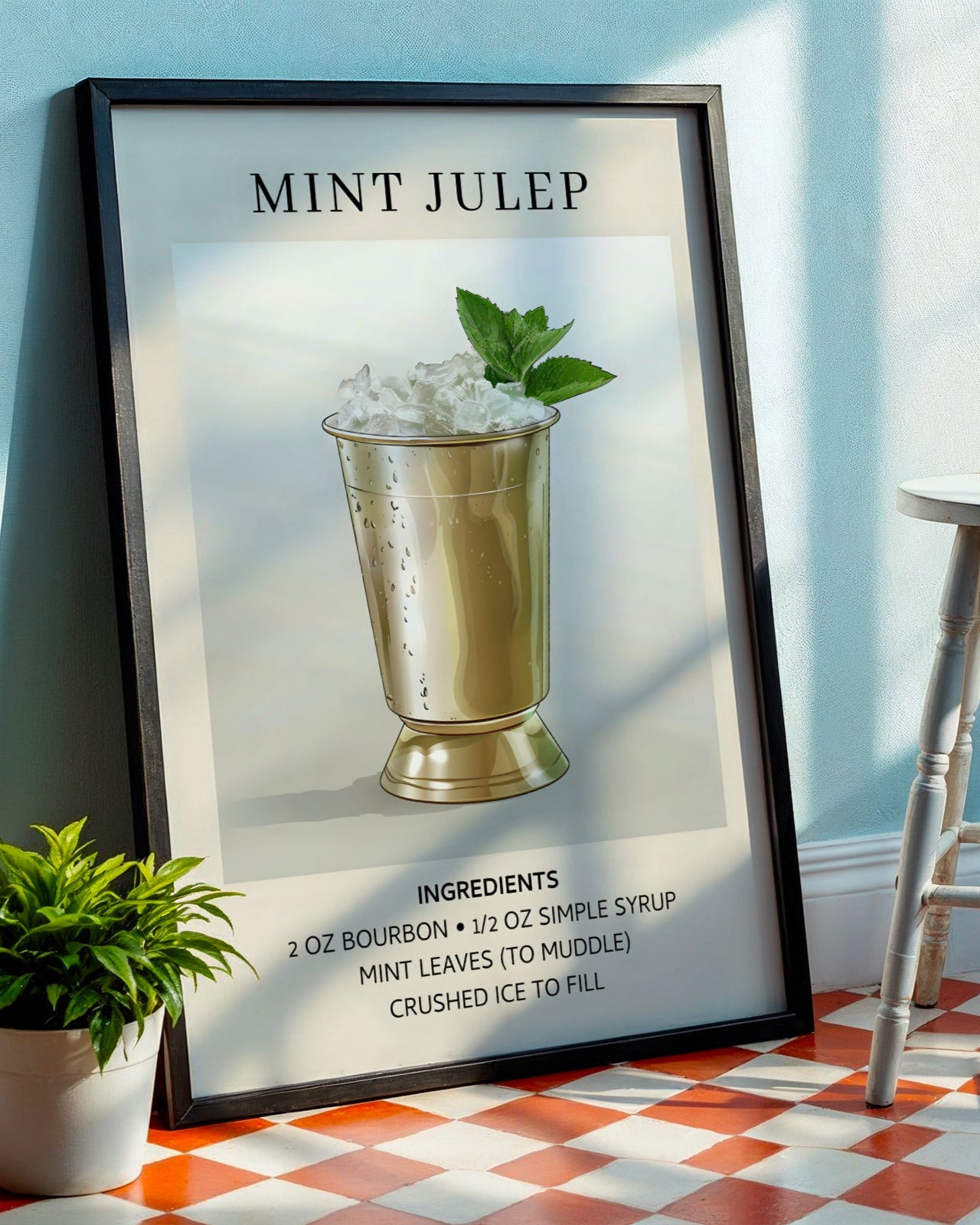 Mint Julep Poster