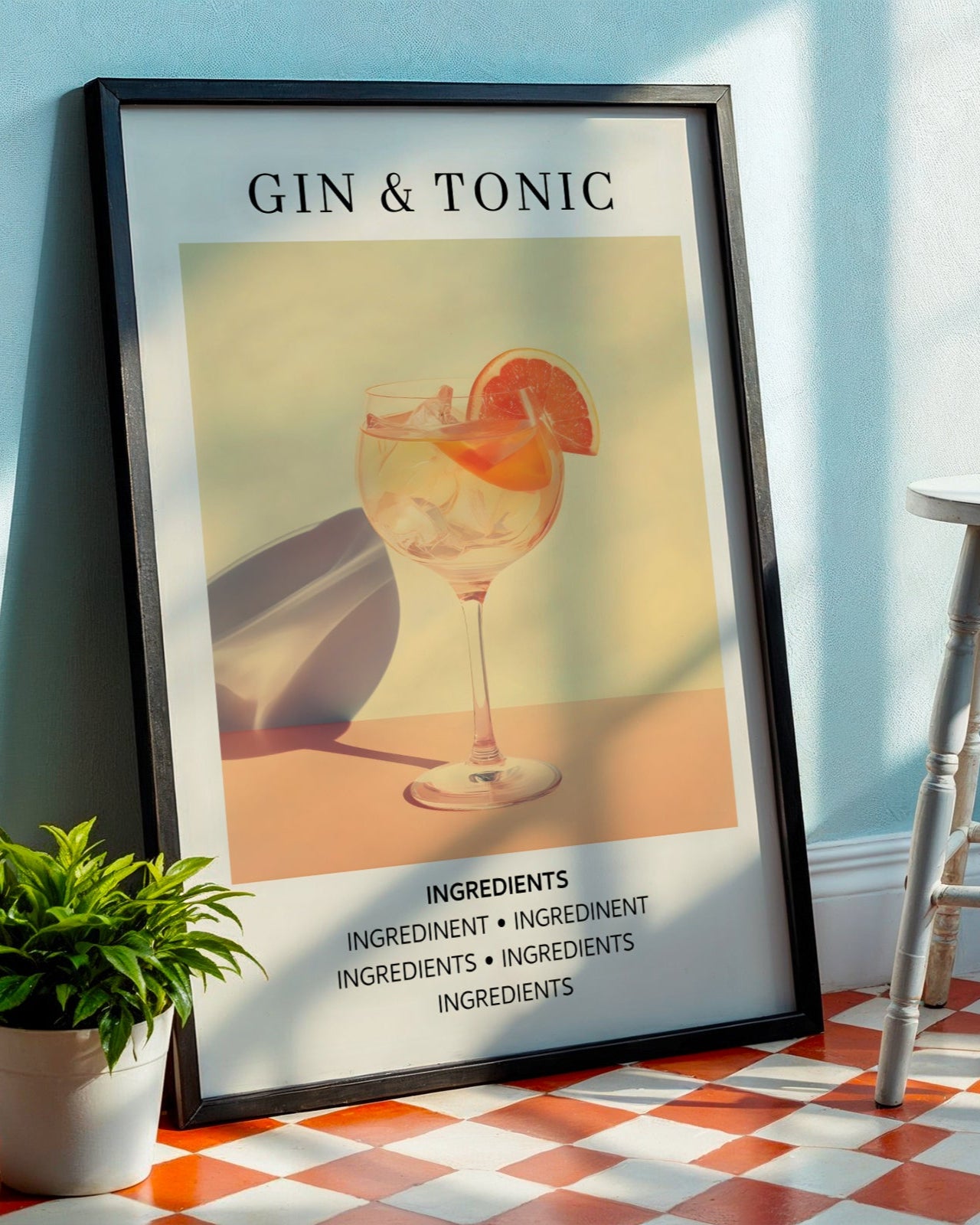 Gin & Tonic Poster