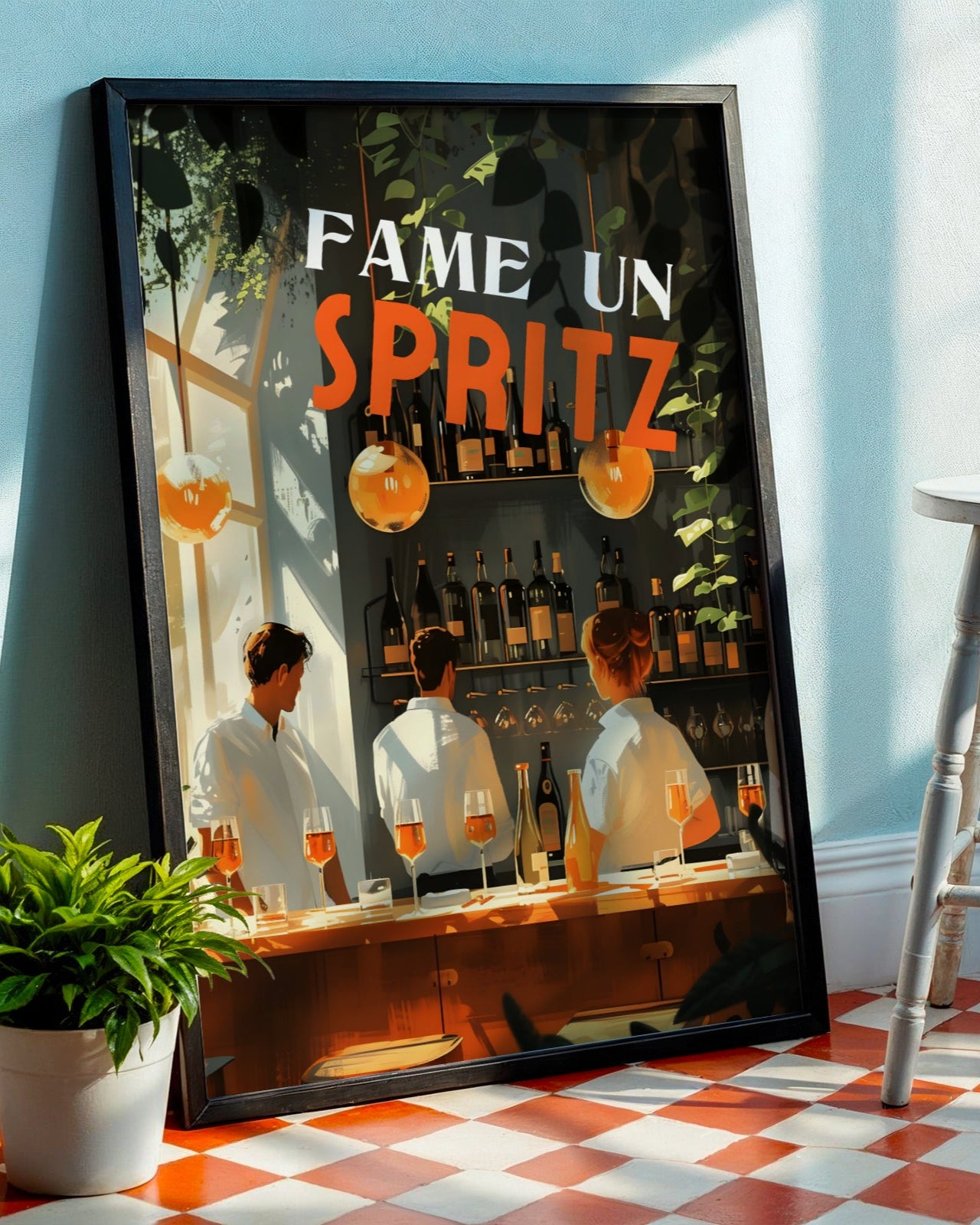 Fame Un Spritz Poster