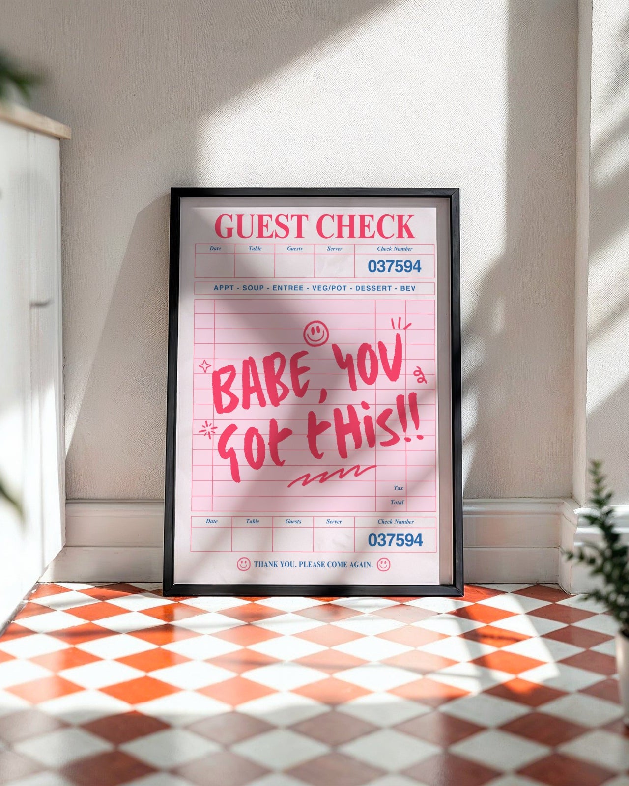 Babe, You Got This Poster