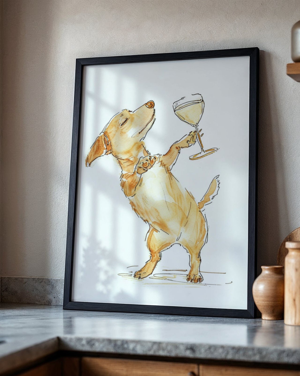 Cheers on Paws No.3 Poster