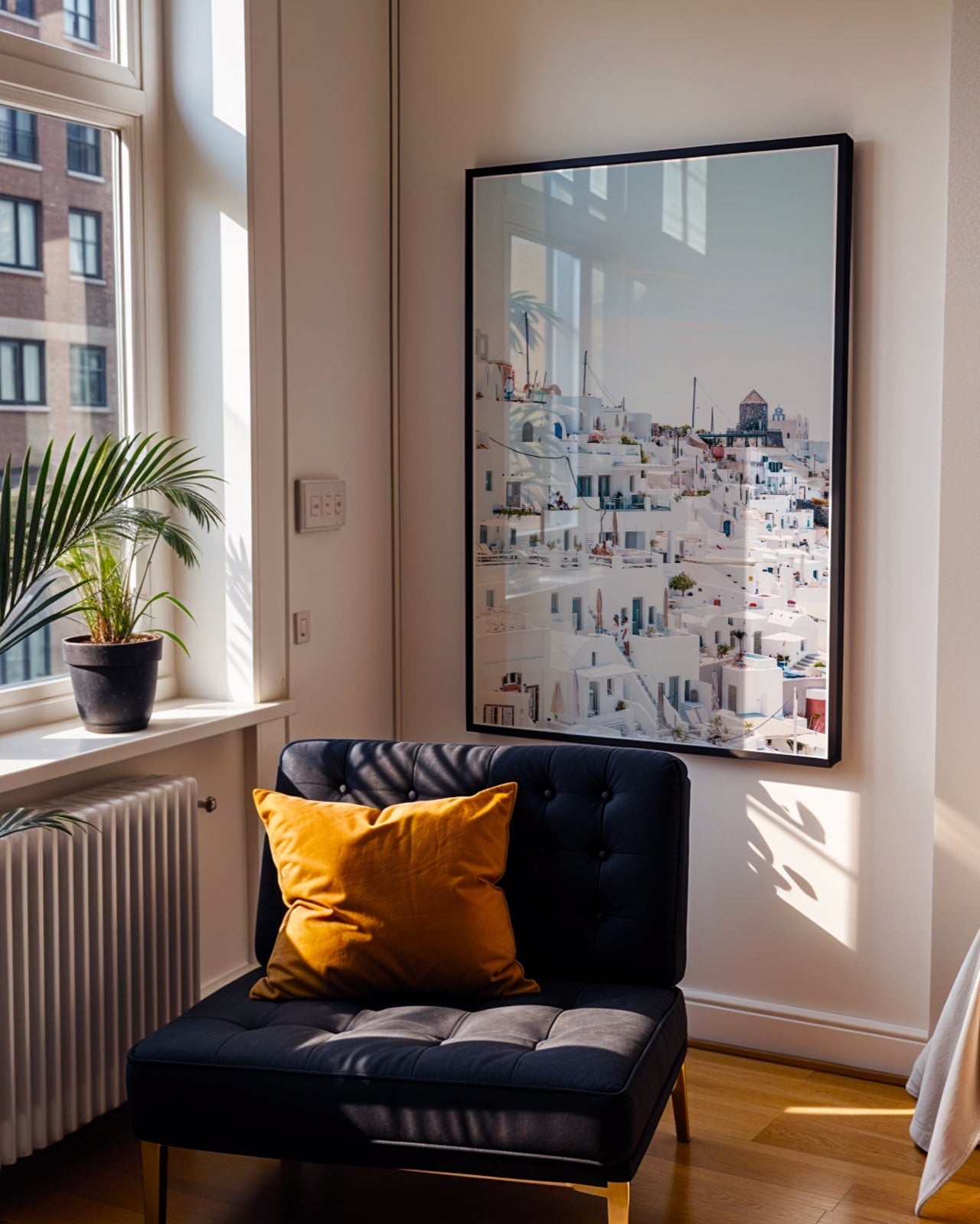 Beyaz Evler Mimarisi Poster