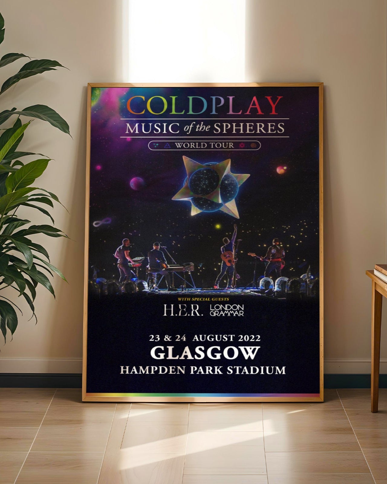 Coldplay Poster