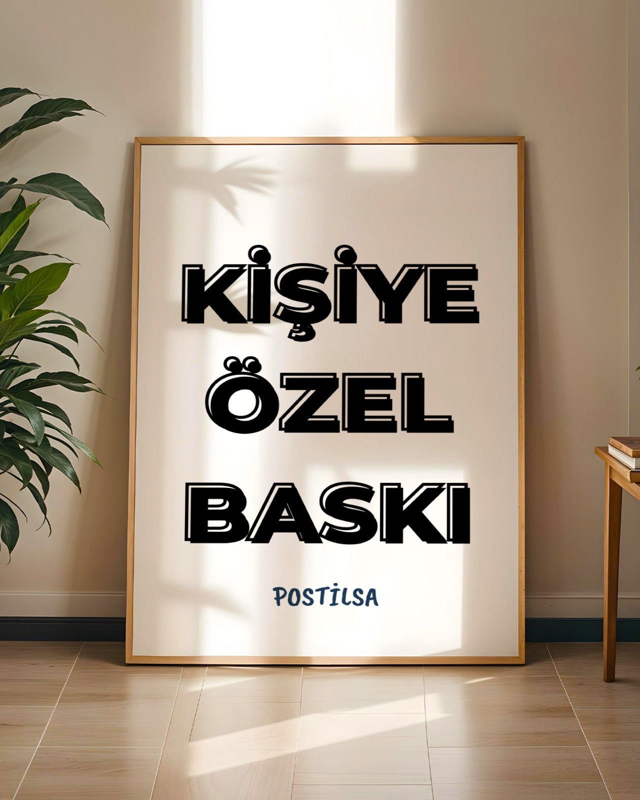 Kendi Dünyanı Yansıt – Kişisel Tasarım Posteri